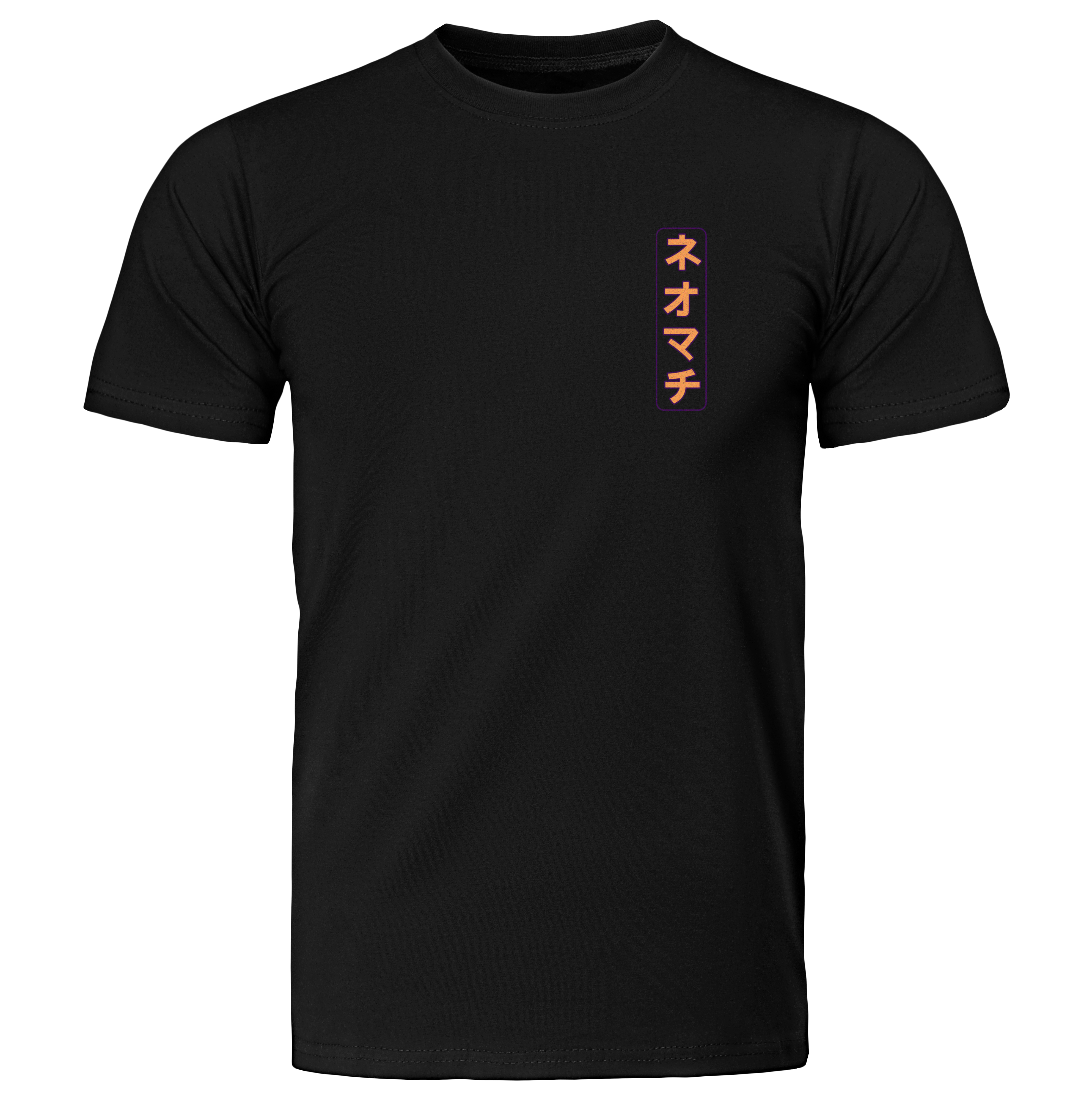 NEOMACHI KANAGAWA 2.0 T-shirt Cyberpunk Black