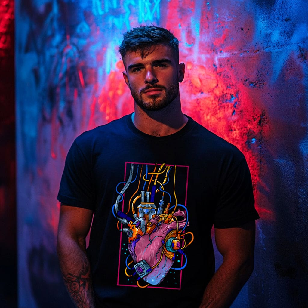 shinzo cyberpunk techwear t-shirt front