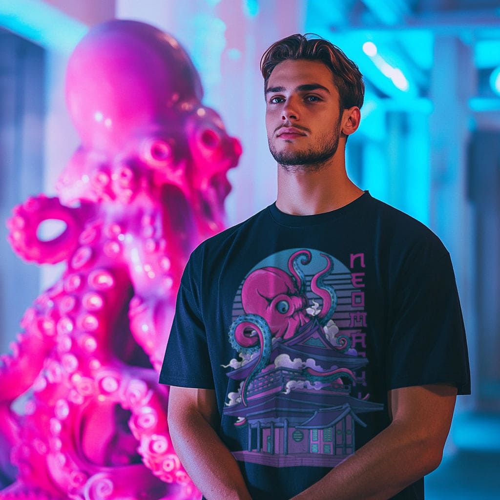 TAKOYAKI t-shirt japanese anime cyberpunk techwear