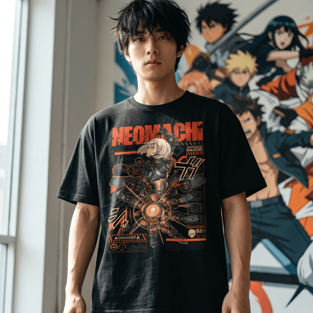 CYBORG: T - SHIRT - NEOMACHI - Cyberpunk - Techwear - Gaming