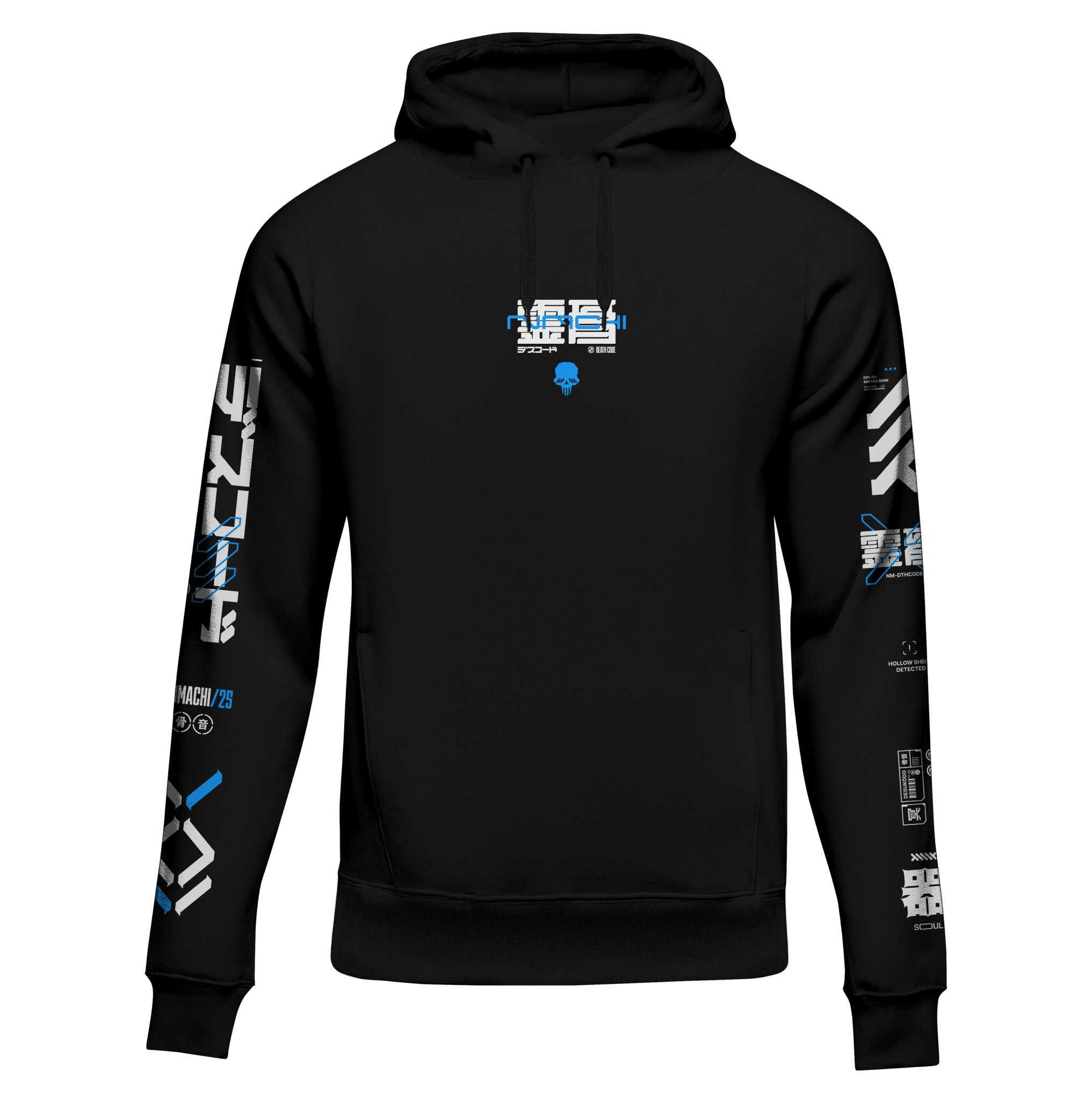 DESUKODO: HOODIE - NEOMACHI - Cyberpunk - Techwear - Gaming
