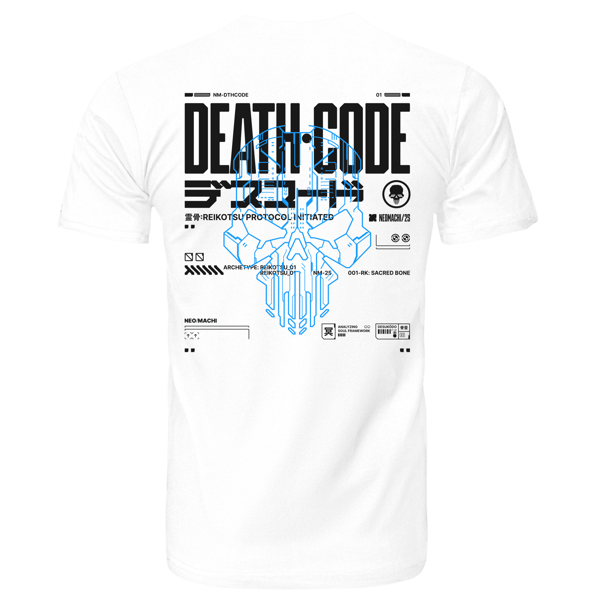DESUKODO: T - SHIRT - NEOMACHI - Cyberpunk - Techwear - Gaming