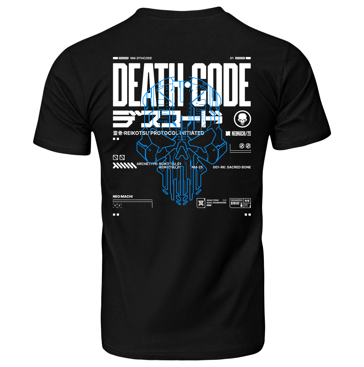 DESUKODO: T - SHIRT - NEOMACHI - Cyberpunk - Techwear - Gaming
