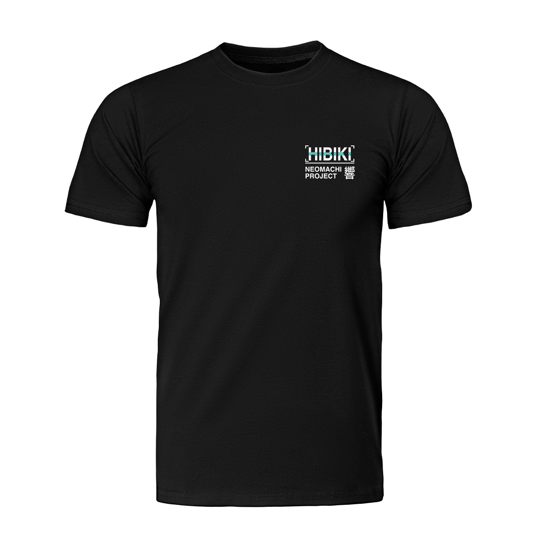 HIBIKI T-Shirt Cyberpunk Black