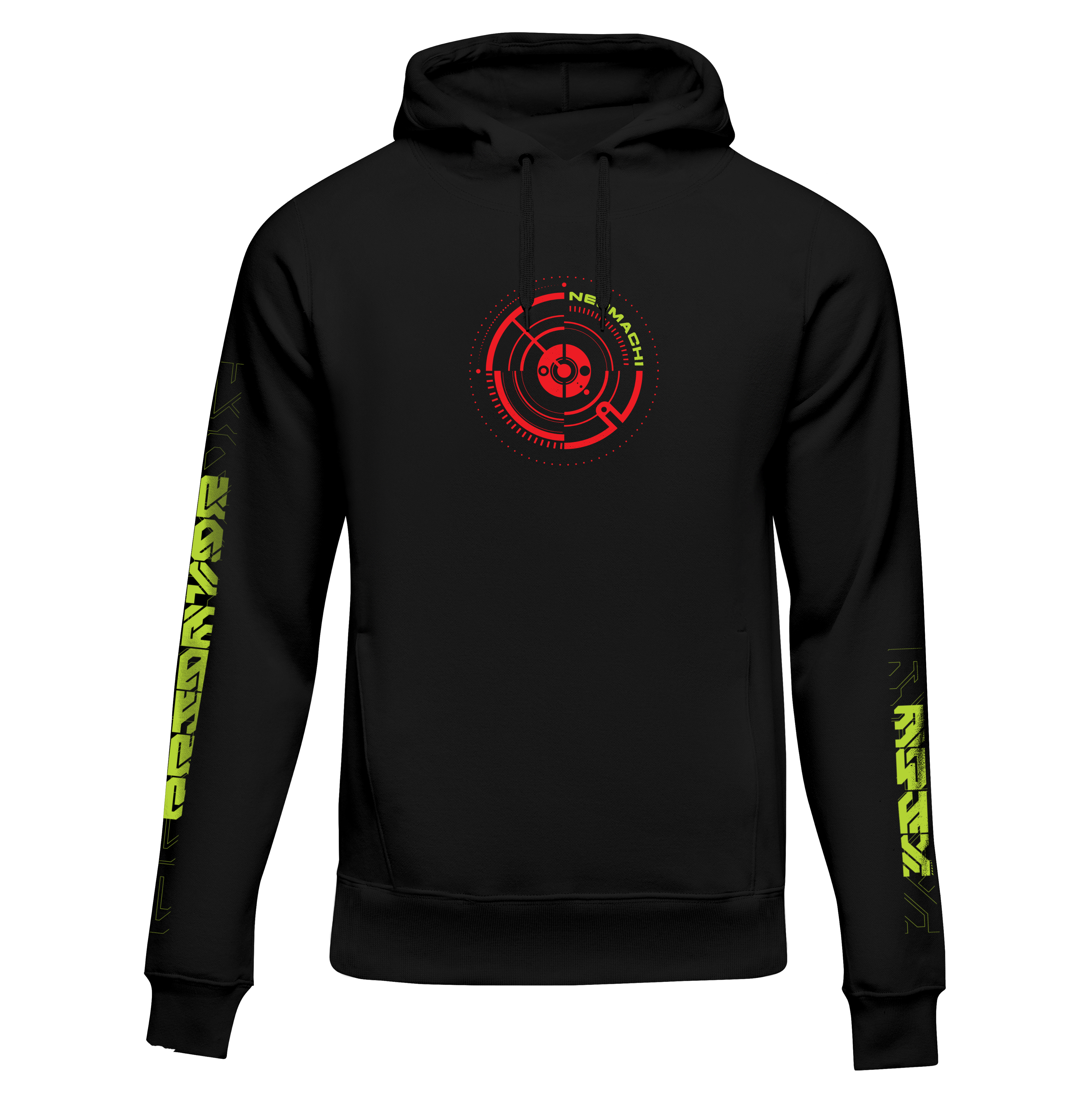 TREX hoodie black cyberpunk techwear