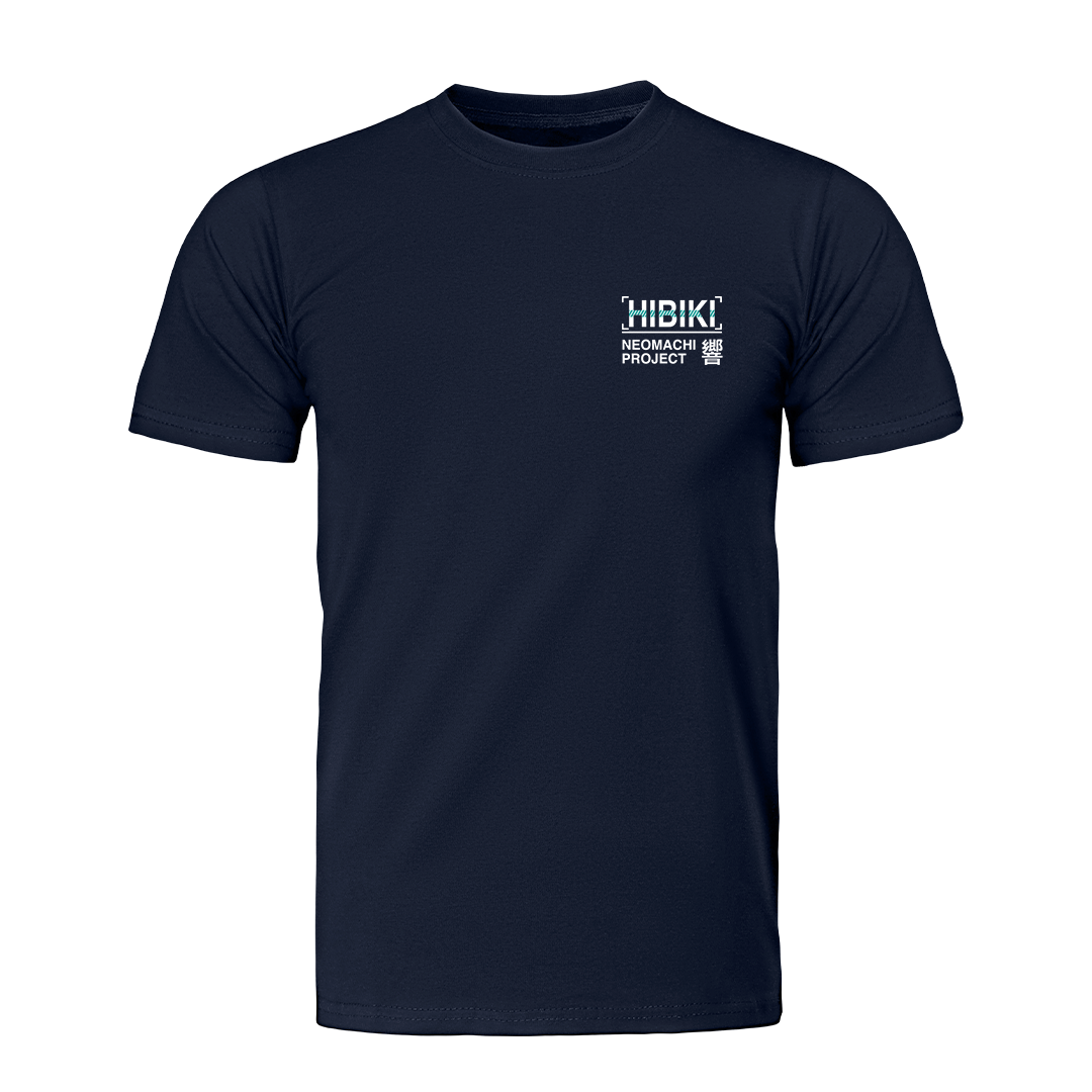 HIBIKI T-Shirt Cyberpunk Navy