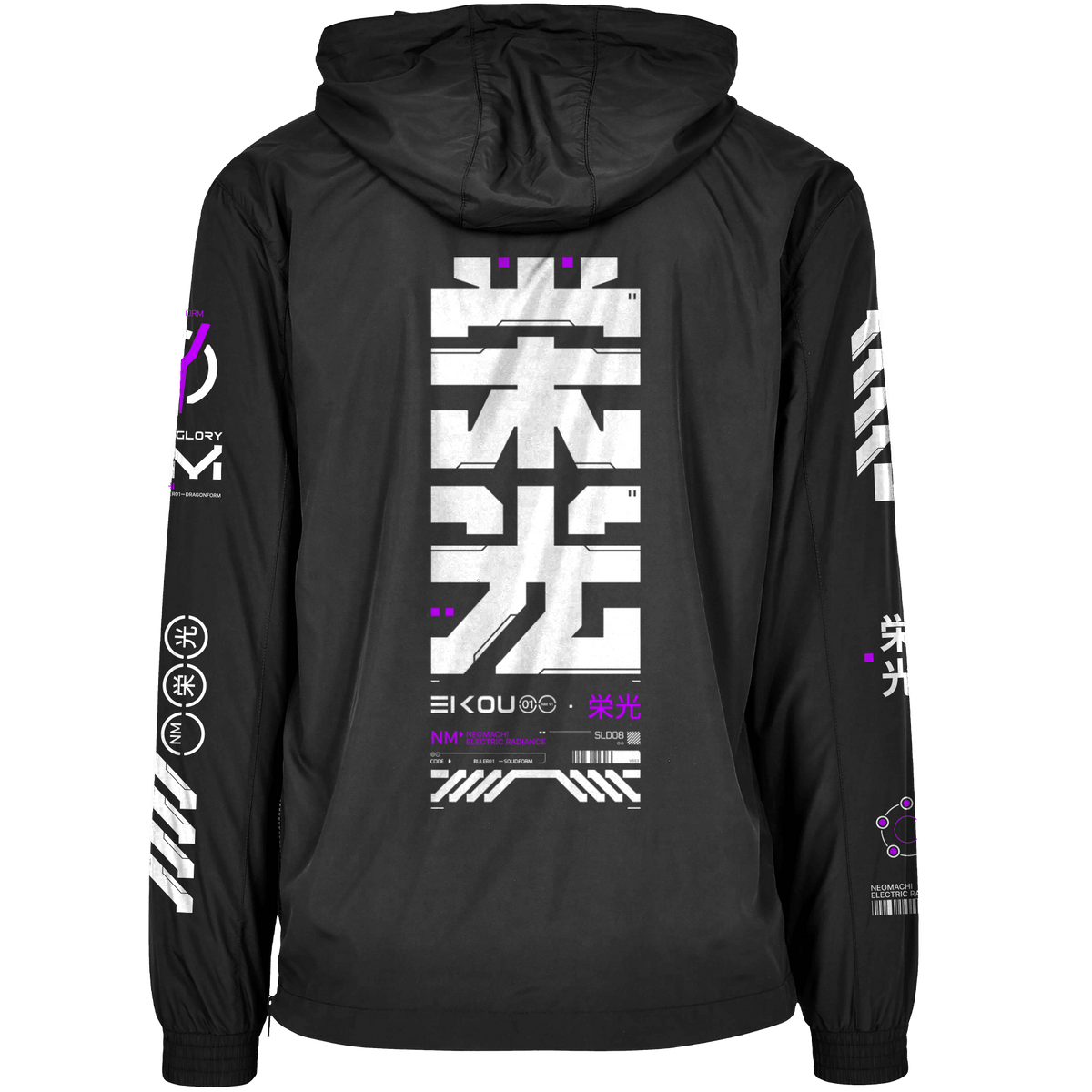 EIKOU: WINDBREAKER - NEOMACHI - Cyberpunk - Techwear - Gaming