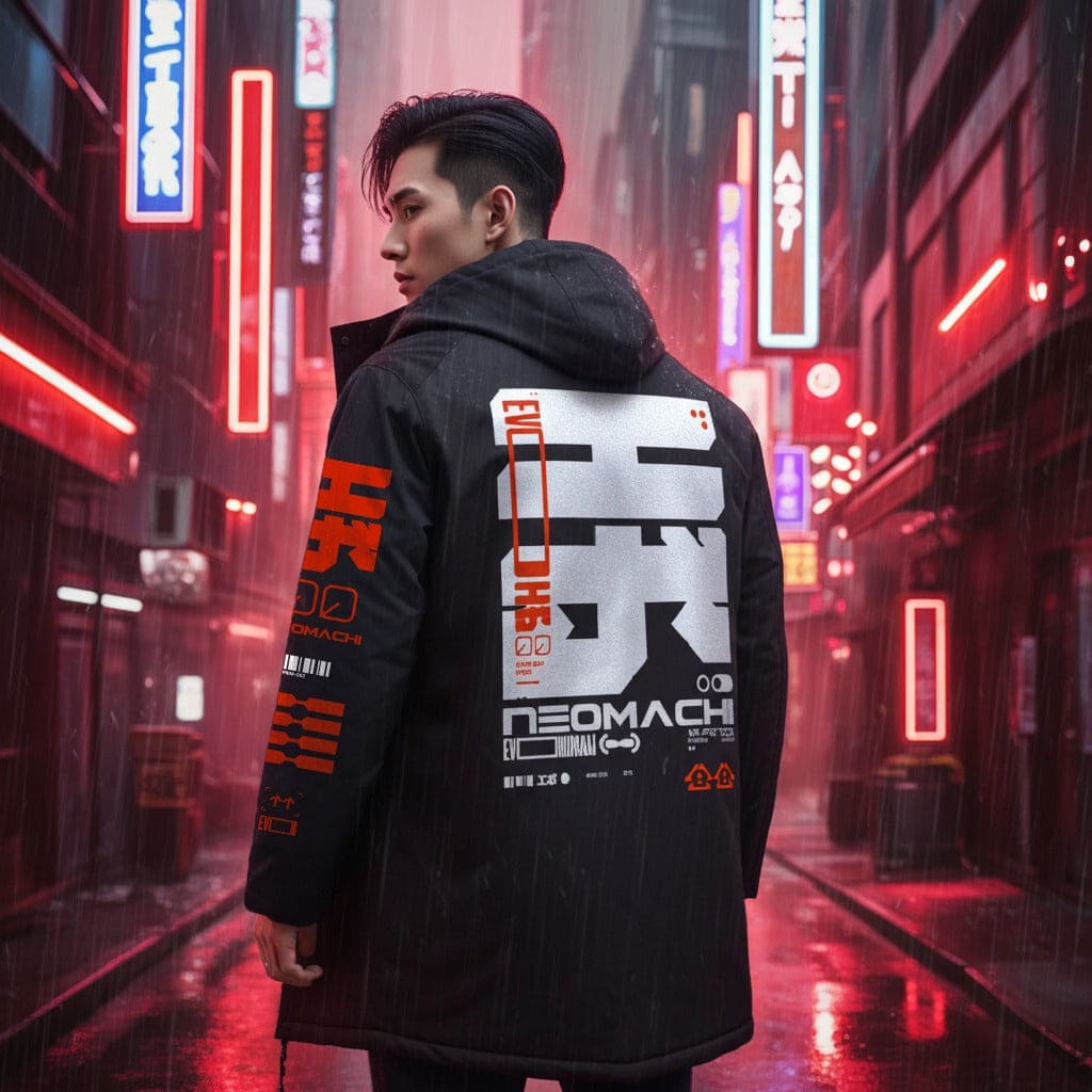 EVO: PARKA - NEOMACHI - Cyberpunk - Techwear - Gaming