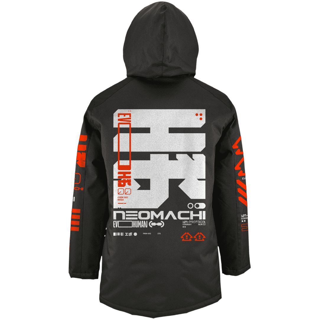 EVO: PARKA - NEOMACHI - Cyberpunk - Techwear - Gaming