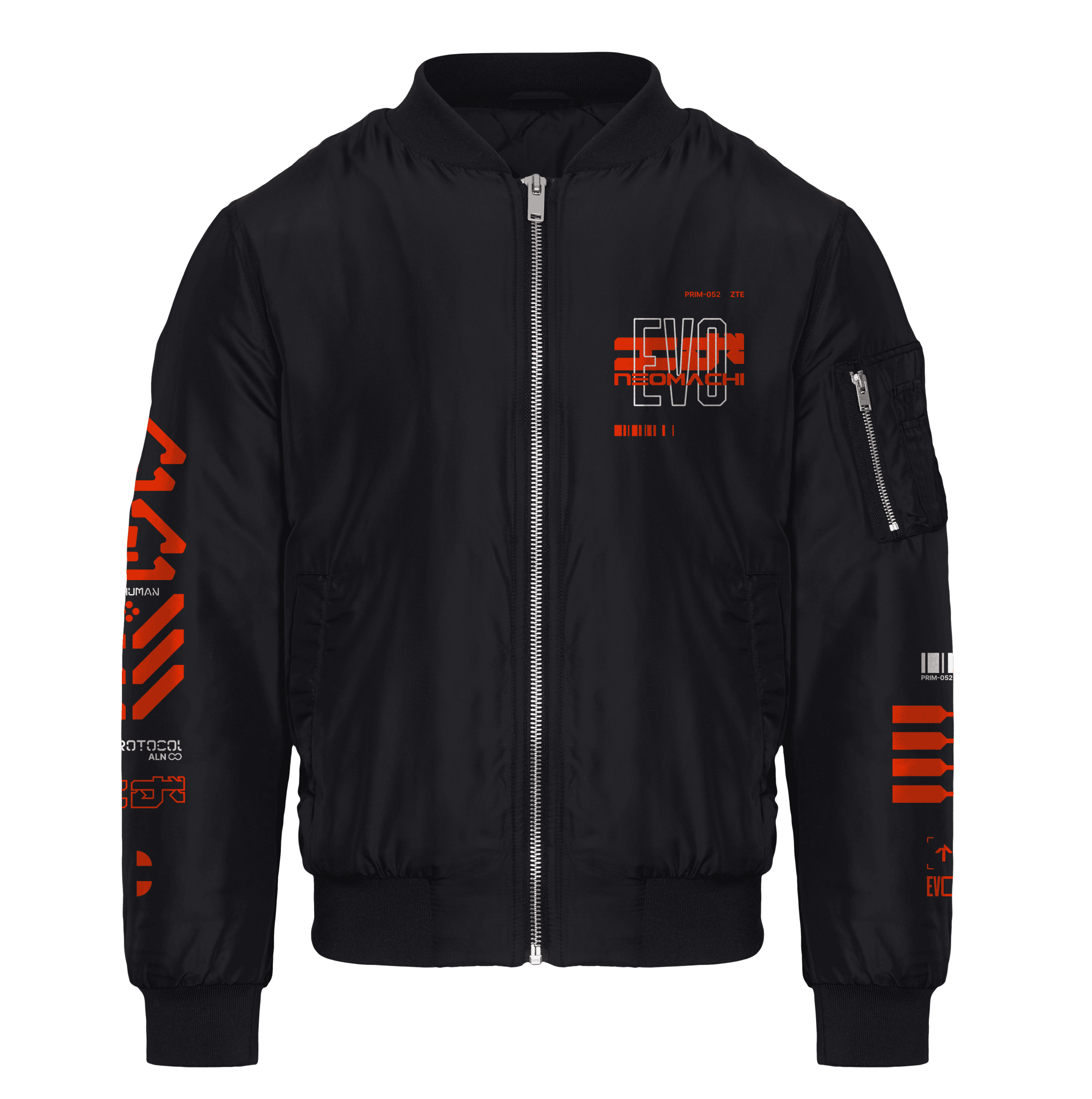 EVO: PREMIUM BOMBER - NEOMACHI - Cyberpunk - Techwear - Gaming