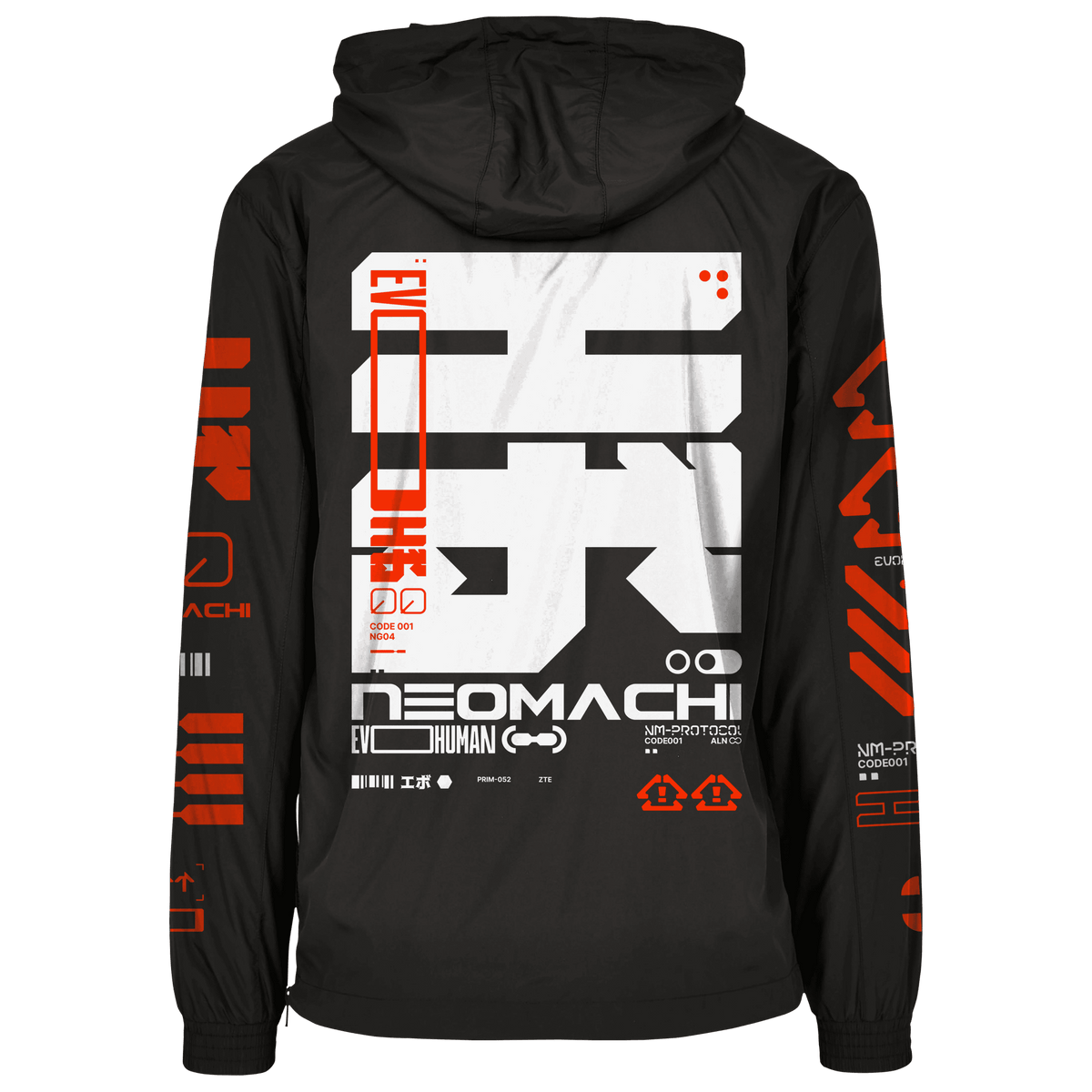 EVO: WINDBREAKER - NEOMACHI - Cyberpunk - Techwear - Gaming