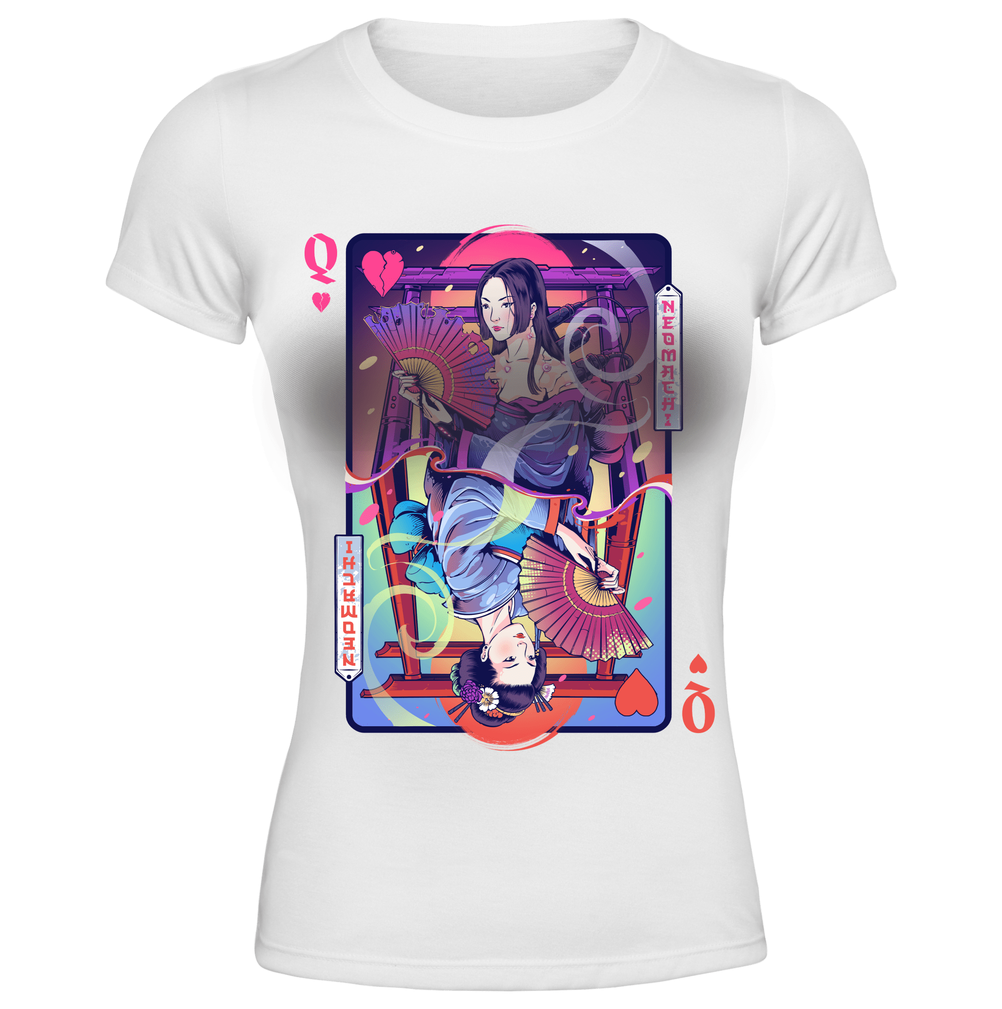 JOOU: WOMAN'S TEE - NEOMACHI - Cyberpunk - Techwear - Gaming