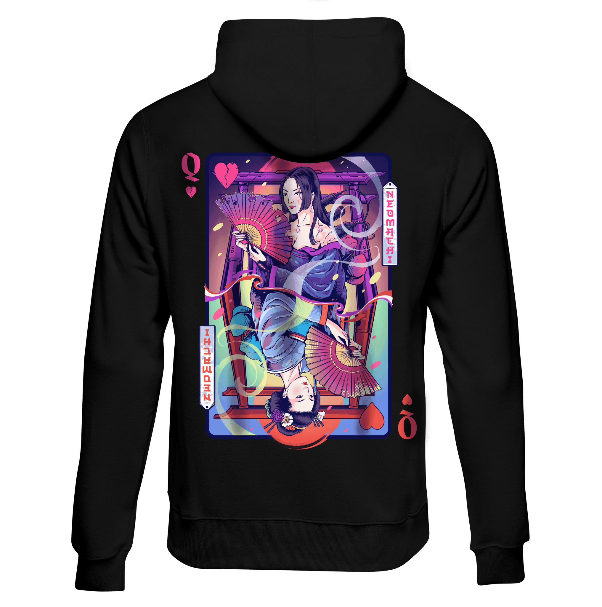 JOOU: ZIP HOODIE - NEOMACHI - Cyberpunk - Techwear - Gaming
