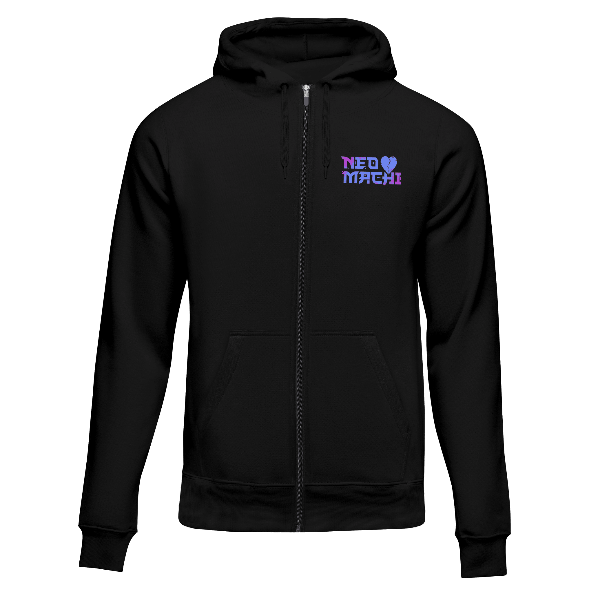 JOOU: ZIP HOODIE - NEOMACHI - Cyberpunk - Techwear - Gaming