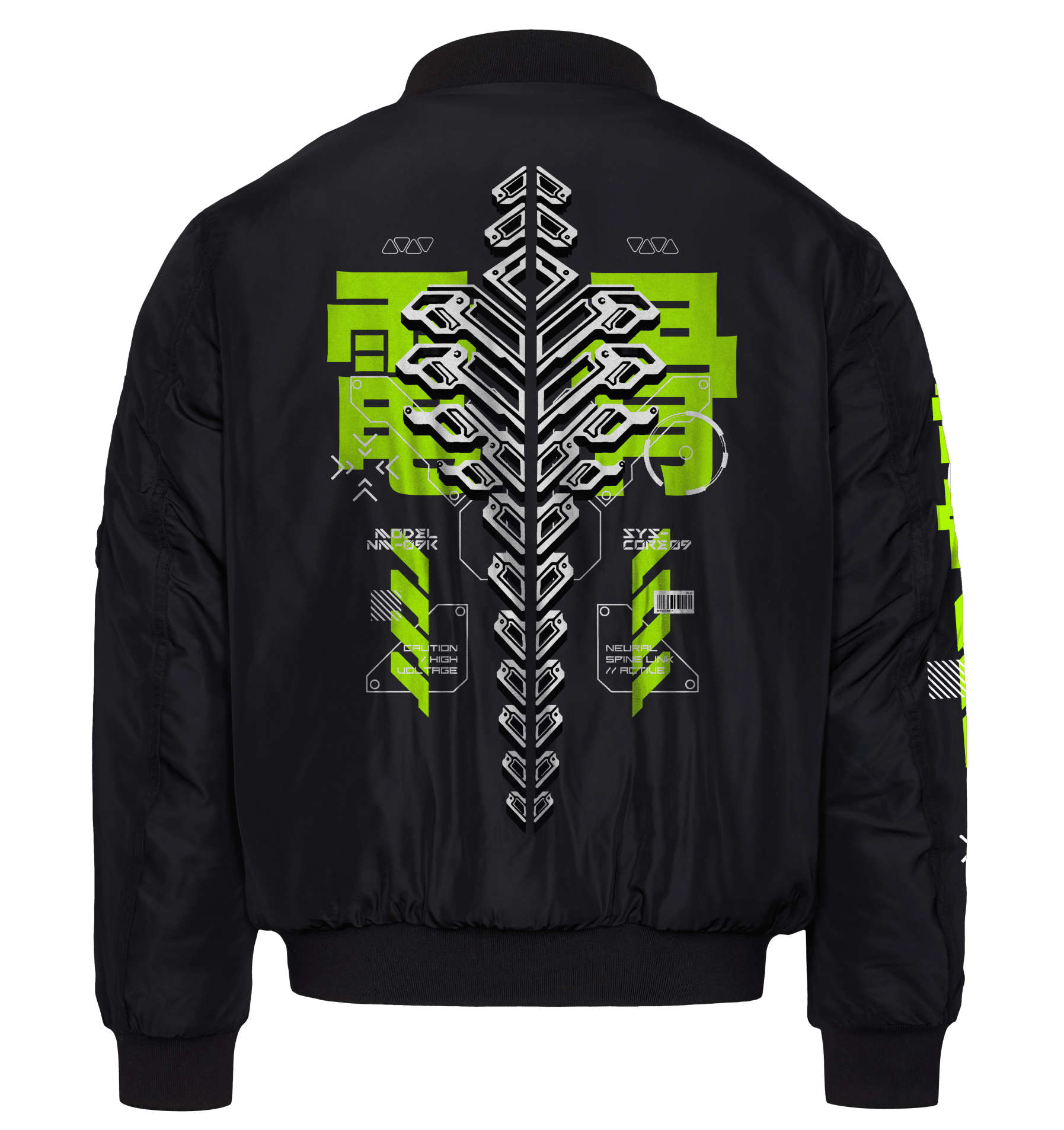 KISEKI: PREMIUM BOMBER - NEOMACHI - Cyberpunk - Techwear - Gaming