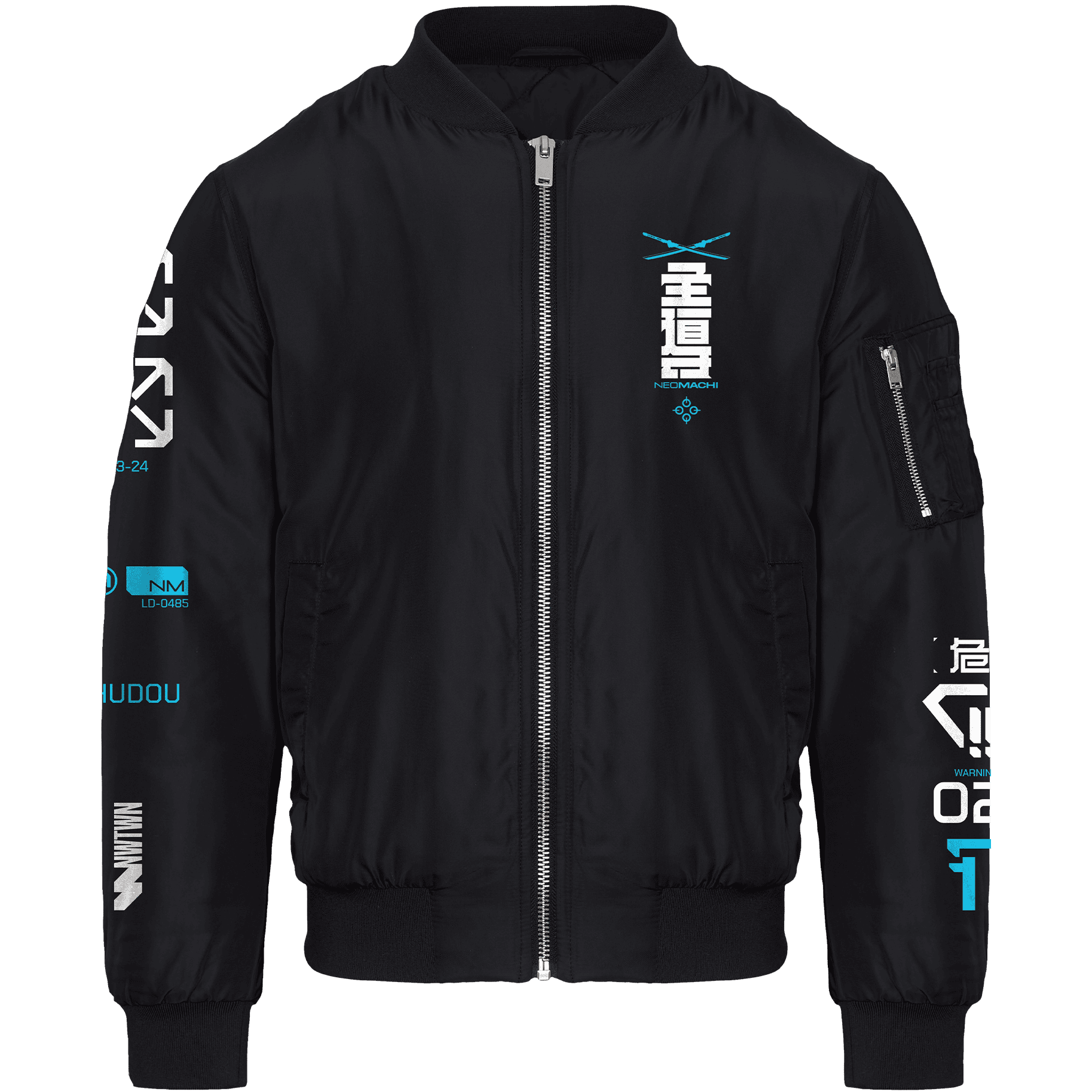 LEAD: PREMIUM BOMBER - NEOMACHI - Cyberpunk - Techwear - Gaming