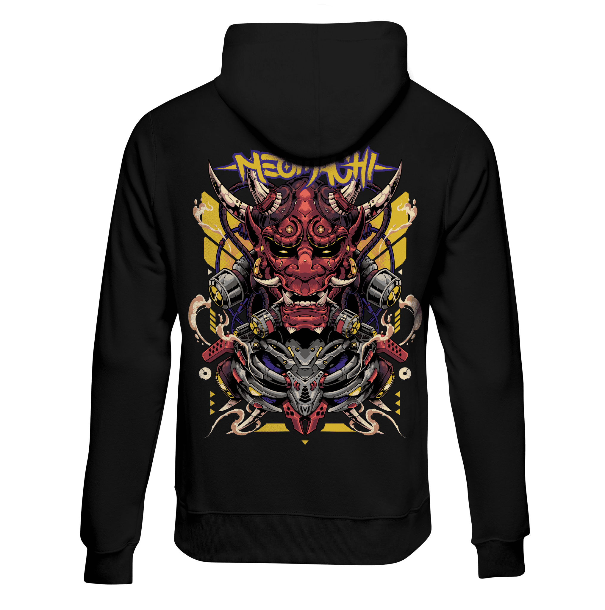 ONI: HOODIE - NEOMACHI - Cyberpunk - Techwear - Gaming
