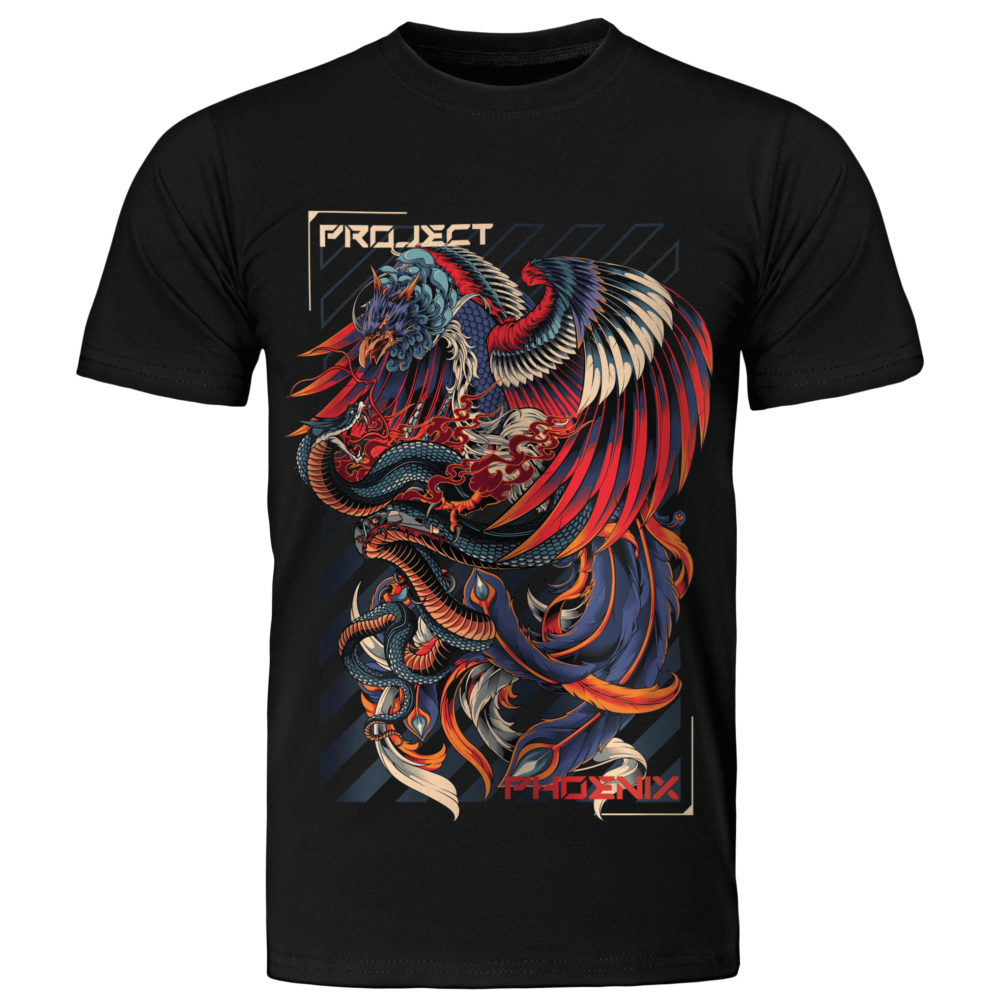 OTORI: T - SHIRT - NEOMACHI - Cyberpunk - Techwear - Gaming
