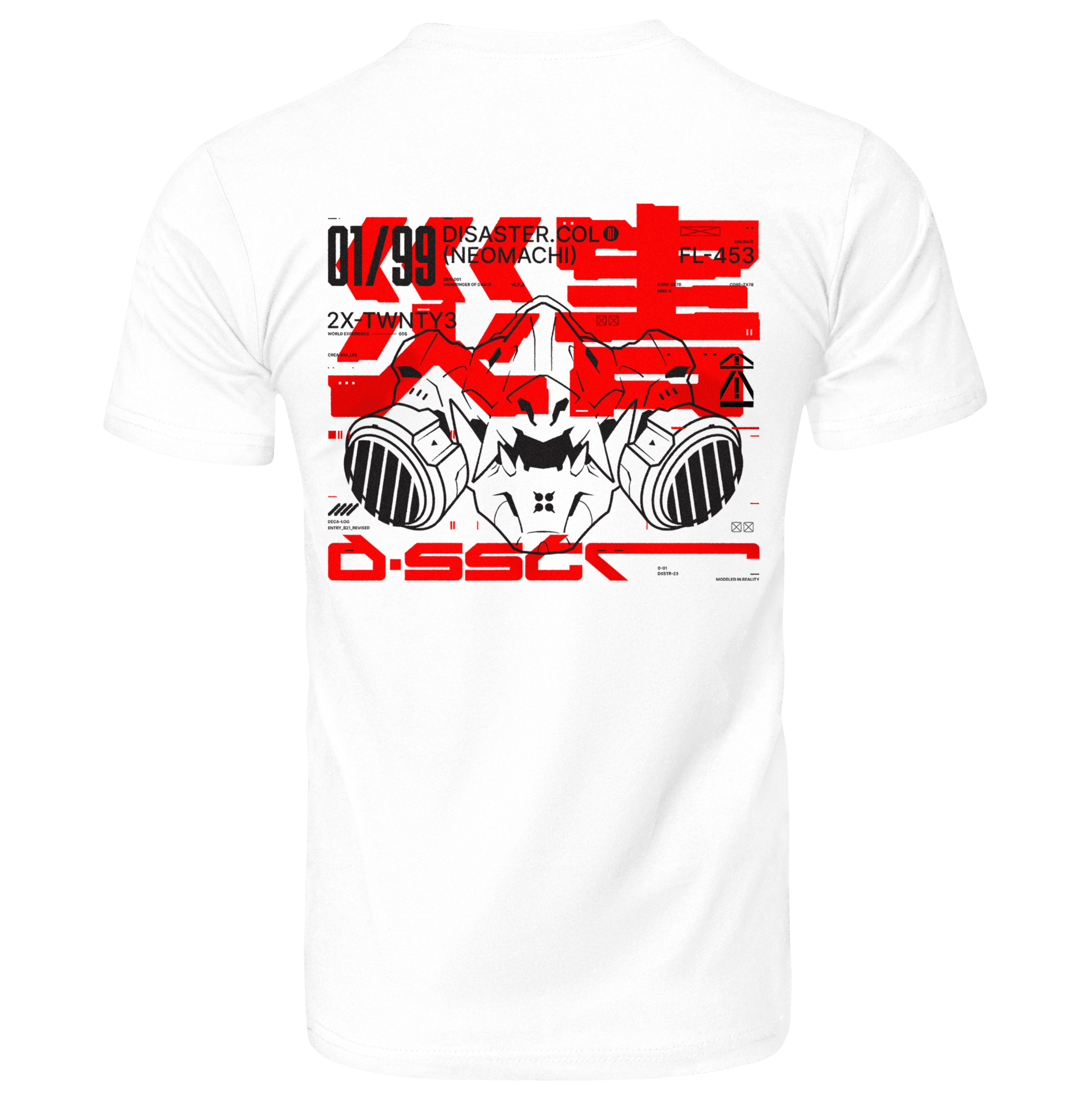 SAIGAI: T - SHIRT - NEOMACHI - Cyberpunk - Techwear - Gaming