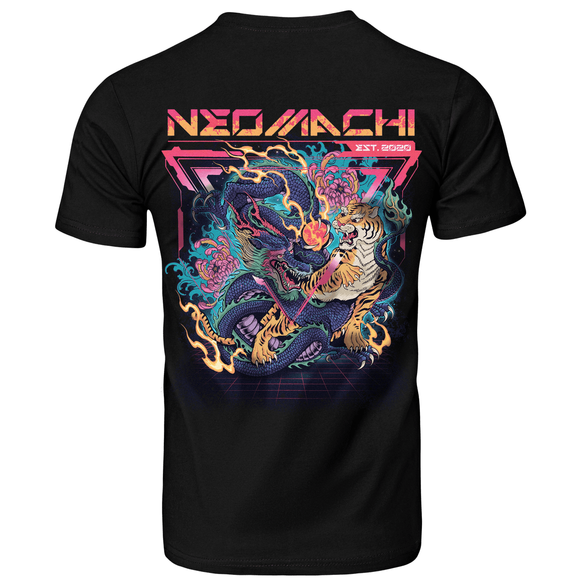 SENTŌ 2.0: T - SHIRT - NEOMACHI - Cyberpunk - Techwear - Gaming