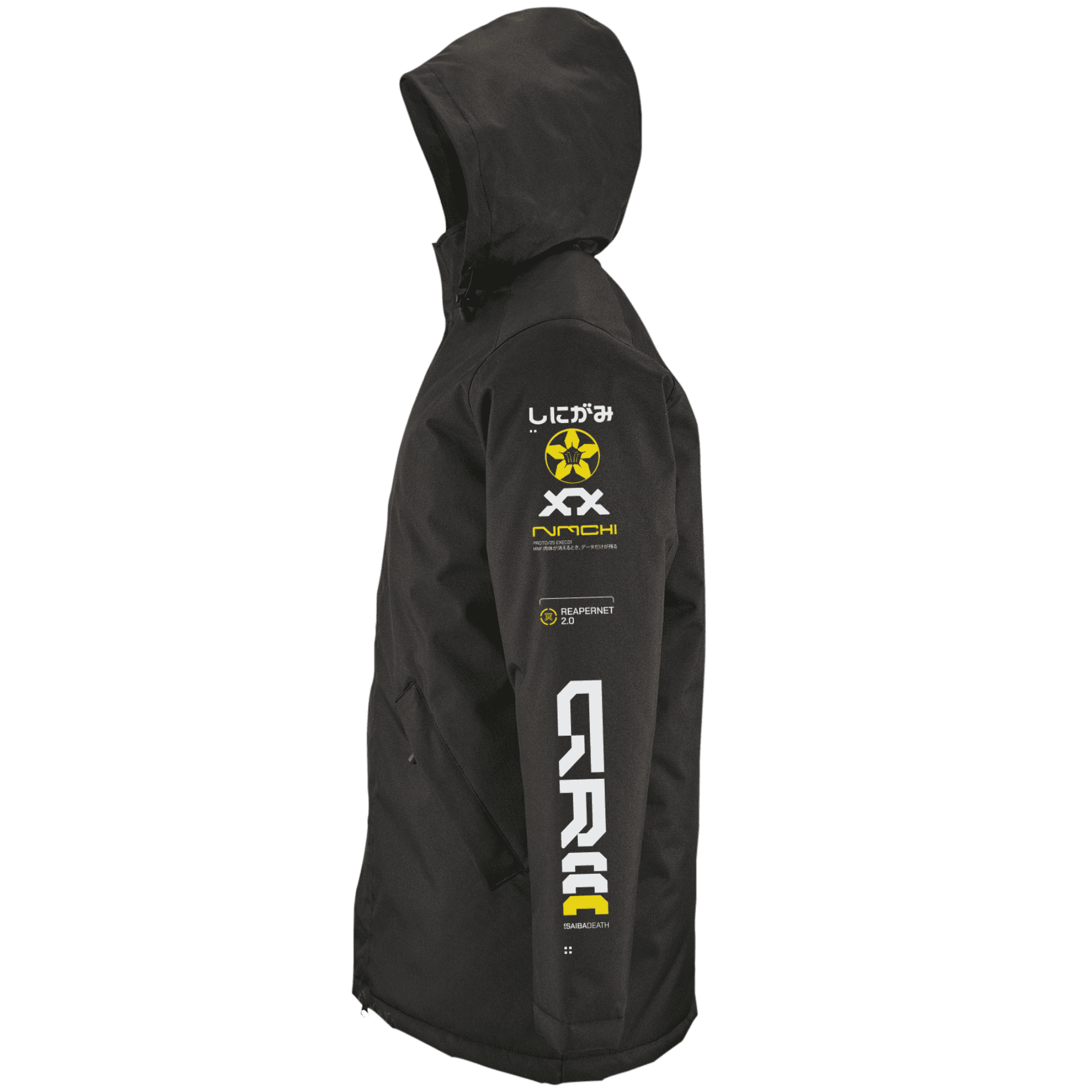 SHINIGAMI: PARKA - NEOMACHI - Cyberpunk - Techwear - Gaming