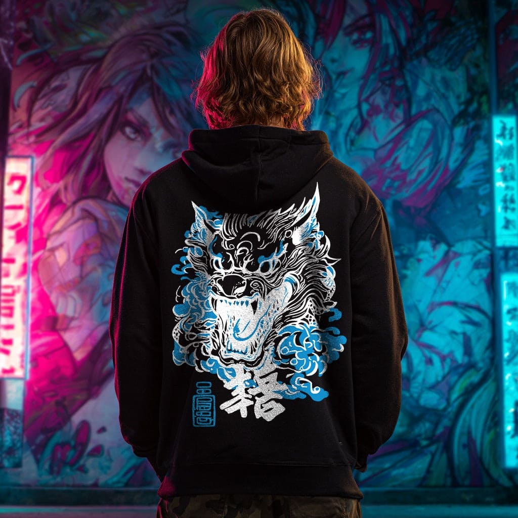 SHISHI: HOODIE - NEOMACHI - Cyberpunk - Techwear - Gaming
