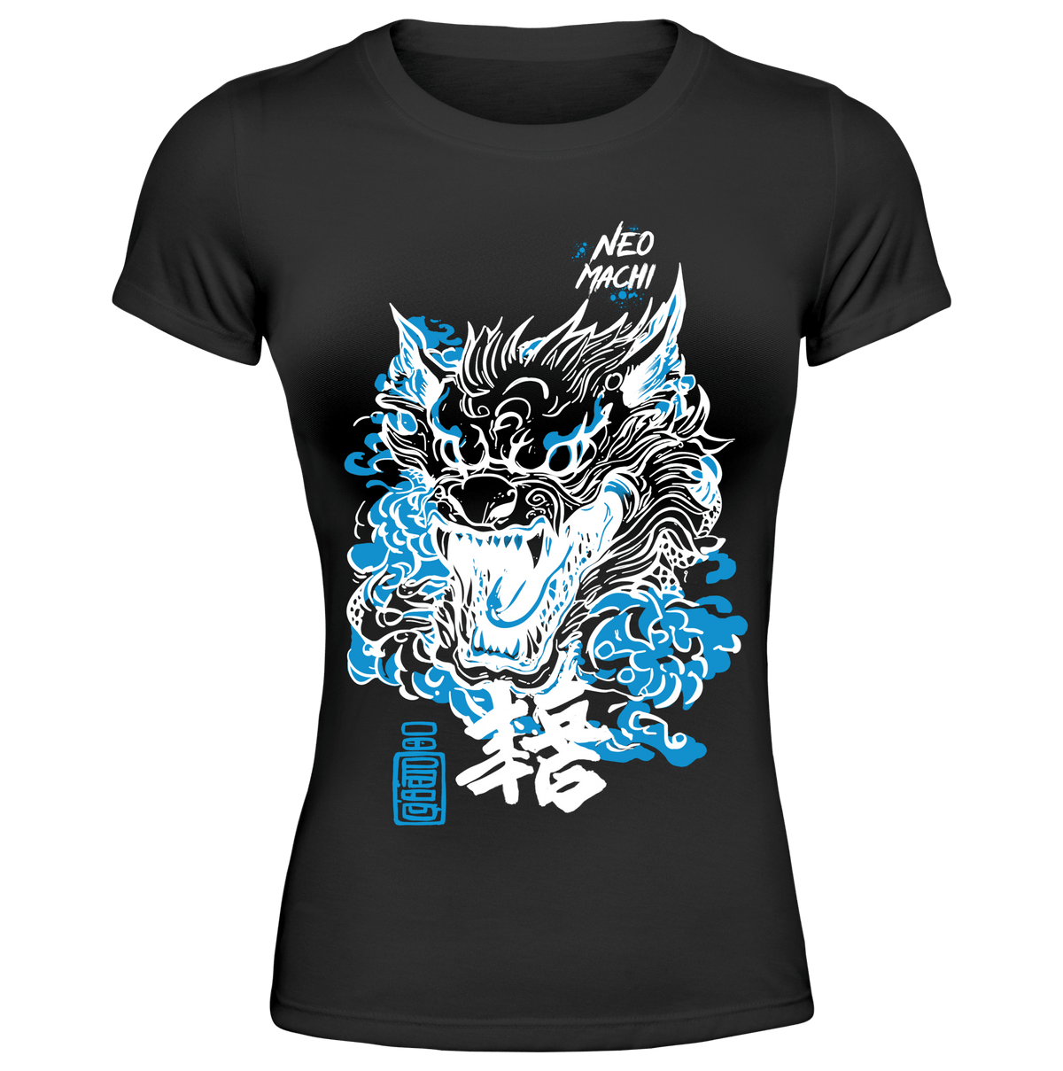 SHISHI: WOMAN'S TEE - NEOMACHI - Cyberpunk - Techwear - Gaming