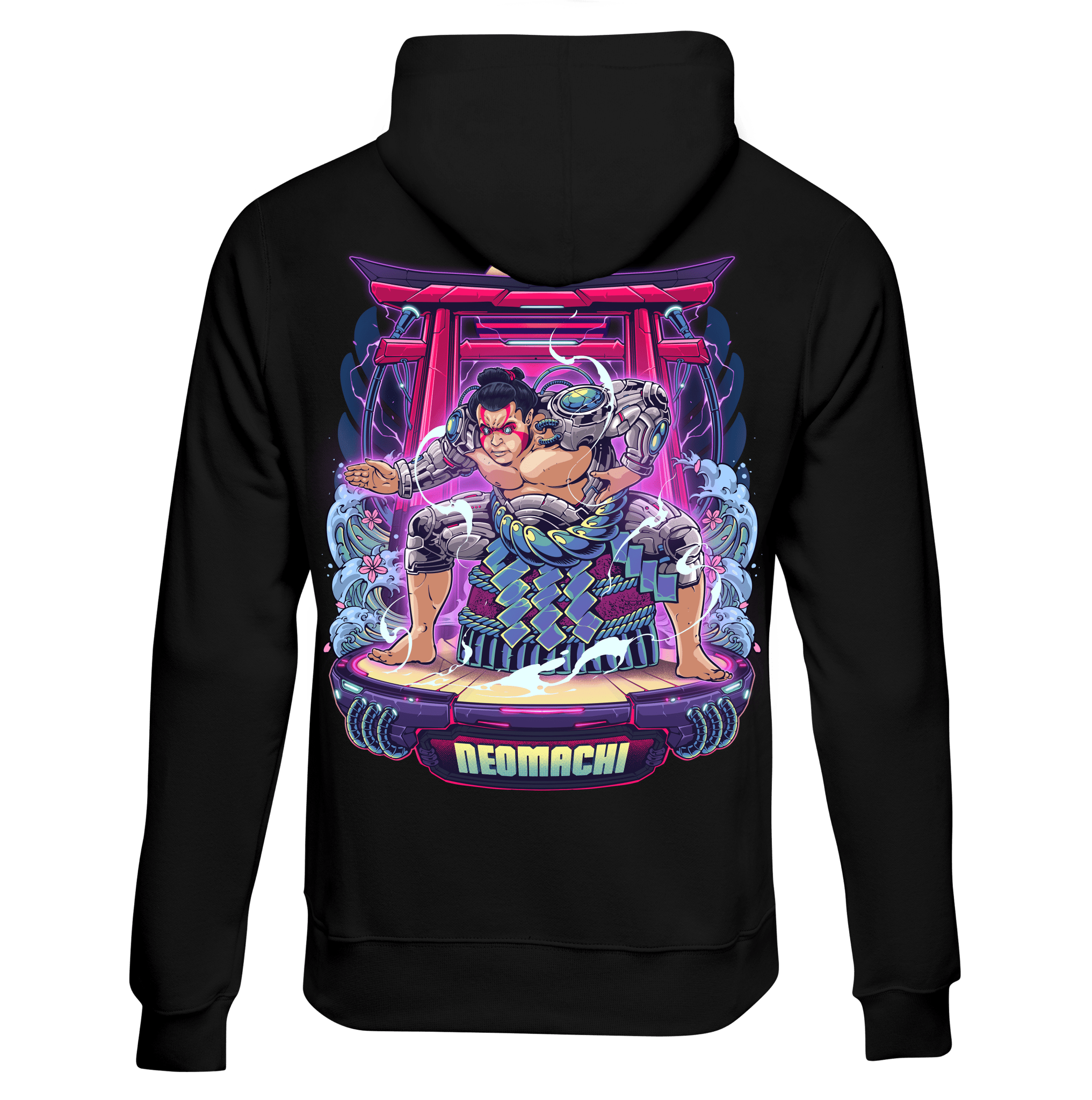 SUMO: ZIP HOODIE - NEOMACHI - Cyberpunk - Techwear - Gaming