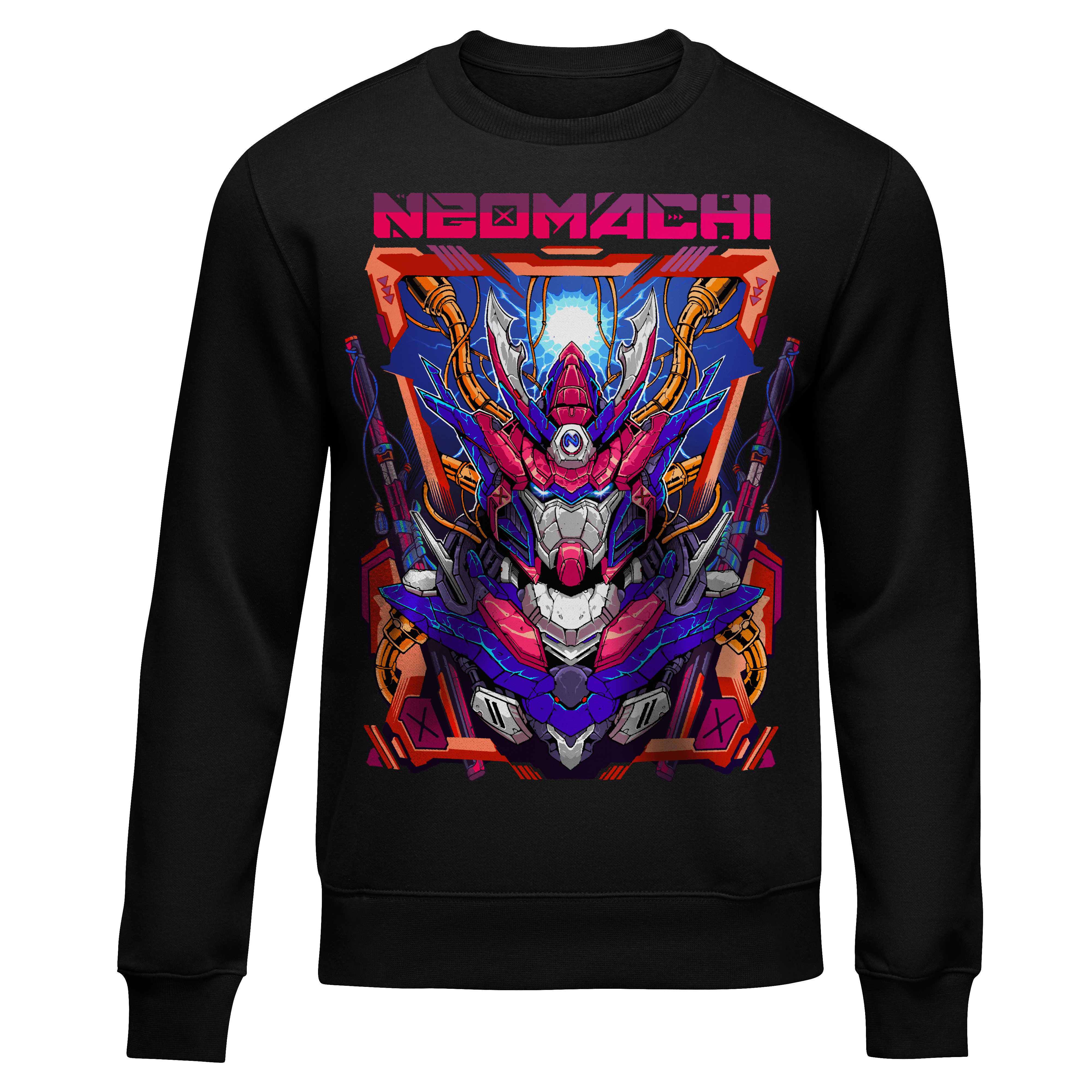 MECHA Sweater Cyberpunk Black