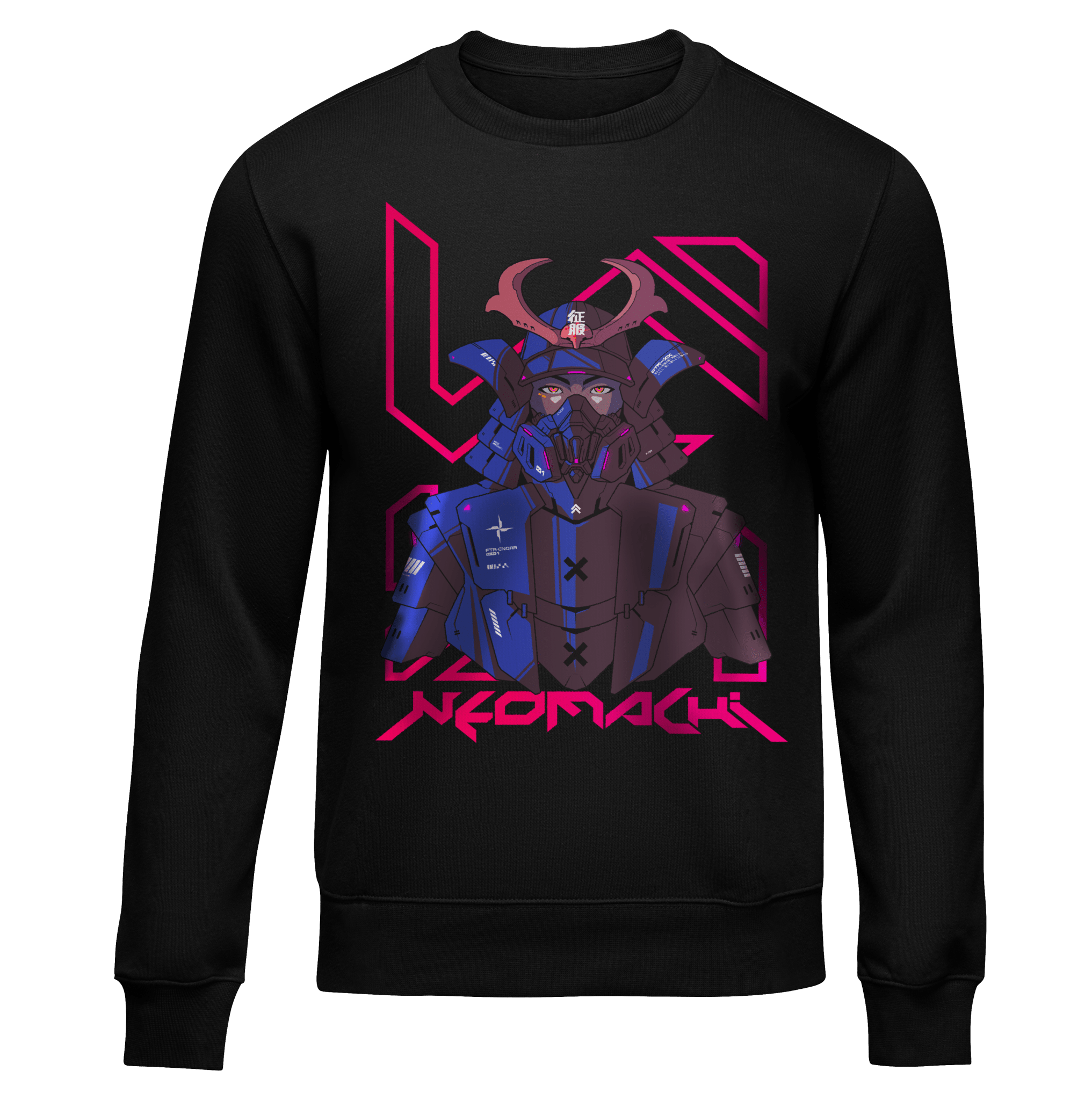 5AMUR41: SWEATER - NEOMACHI - Cyberpunk - Techwear - Gaming