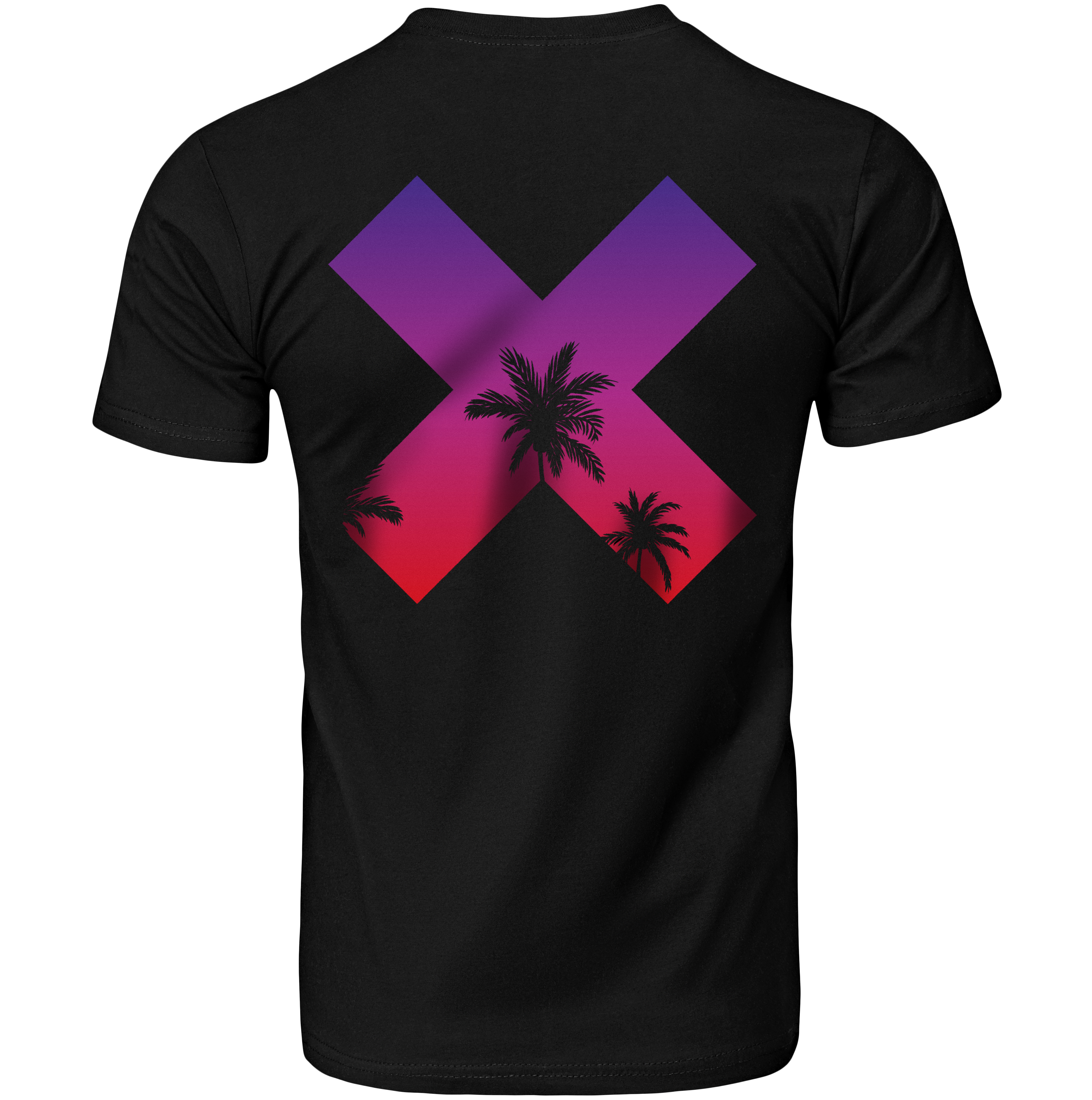 Kōsa: T-shirt - Black - Back - cyberpunk t-shirt - Neomachi