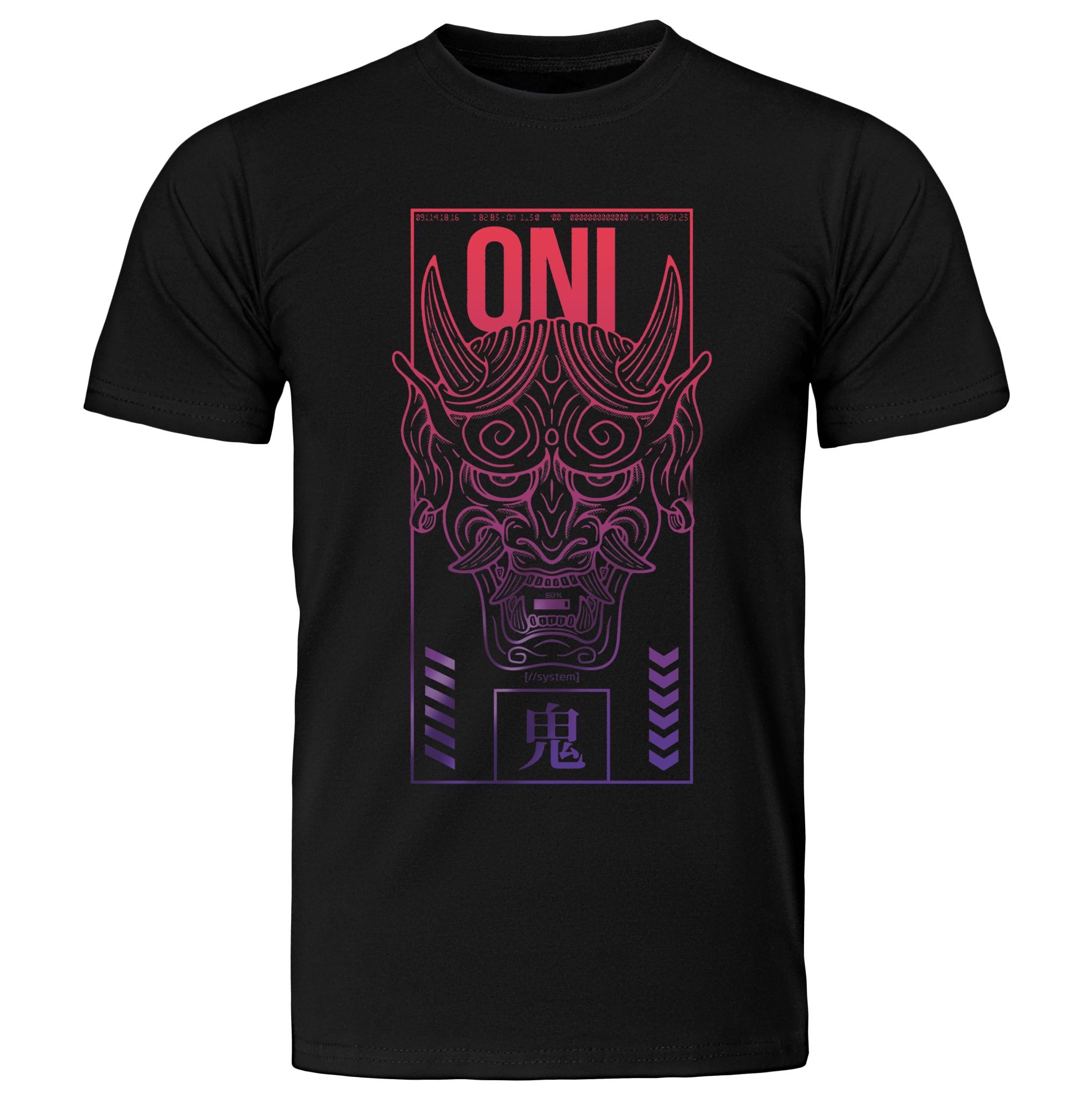 AKUMA: T - SHIRT - NEOMACHI - Cyberpunk - Techwear - Gaming