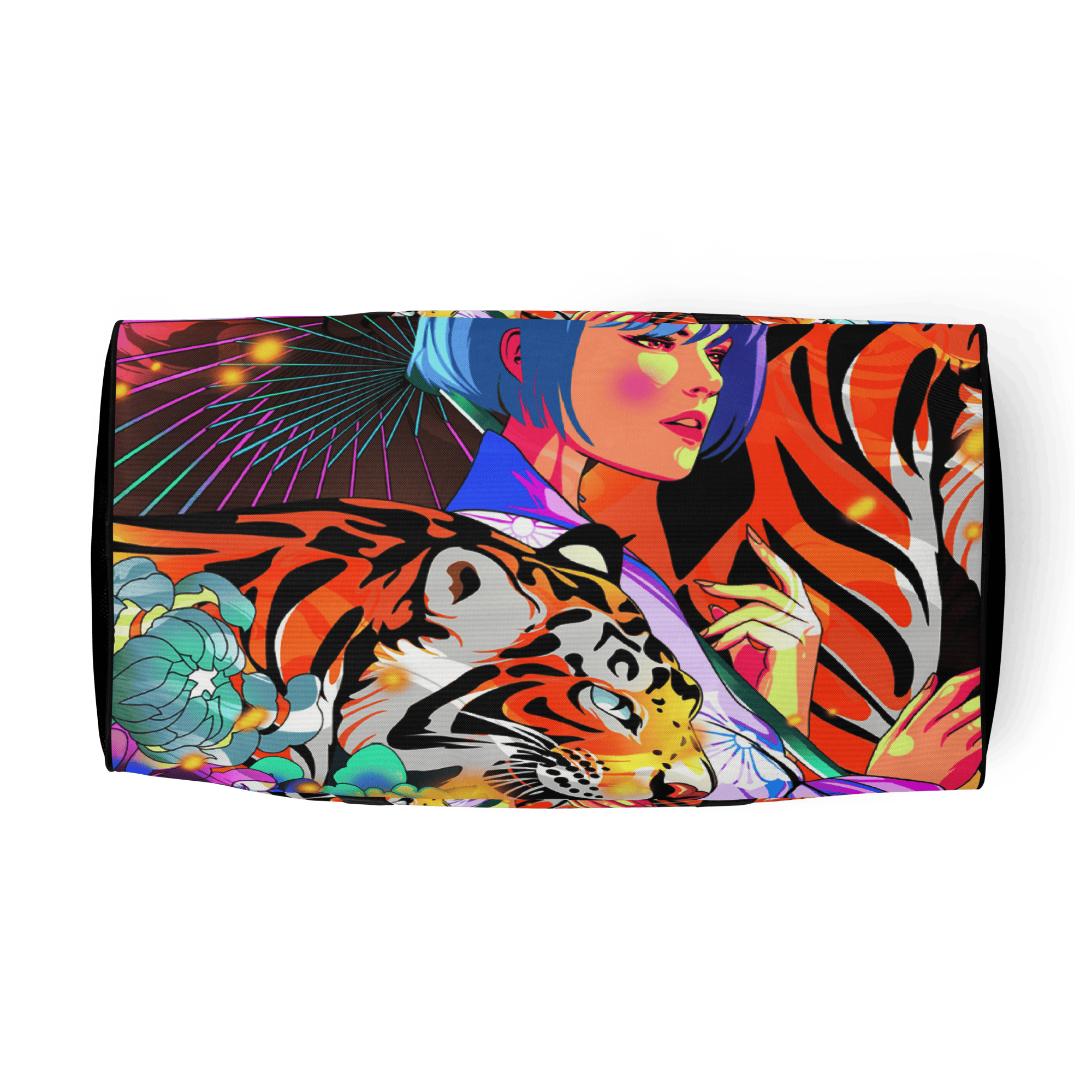 TIGERU: DUFFLE BAG - cyberpunk Bag - Neomachi