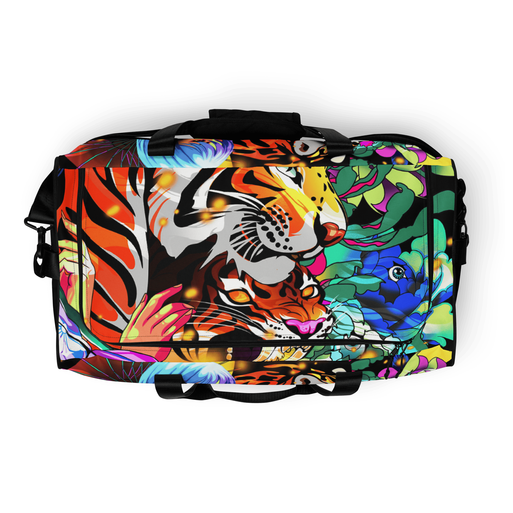 TIGERU: DUFFLE BAG - cyberpunk Bag - Neomachi