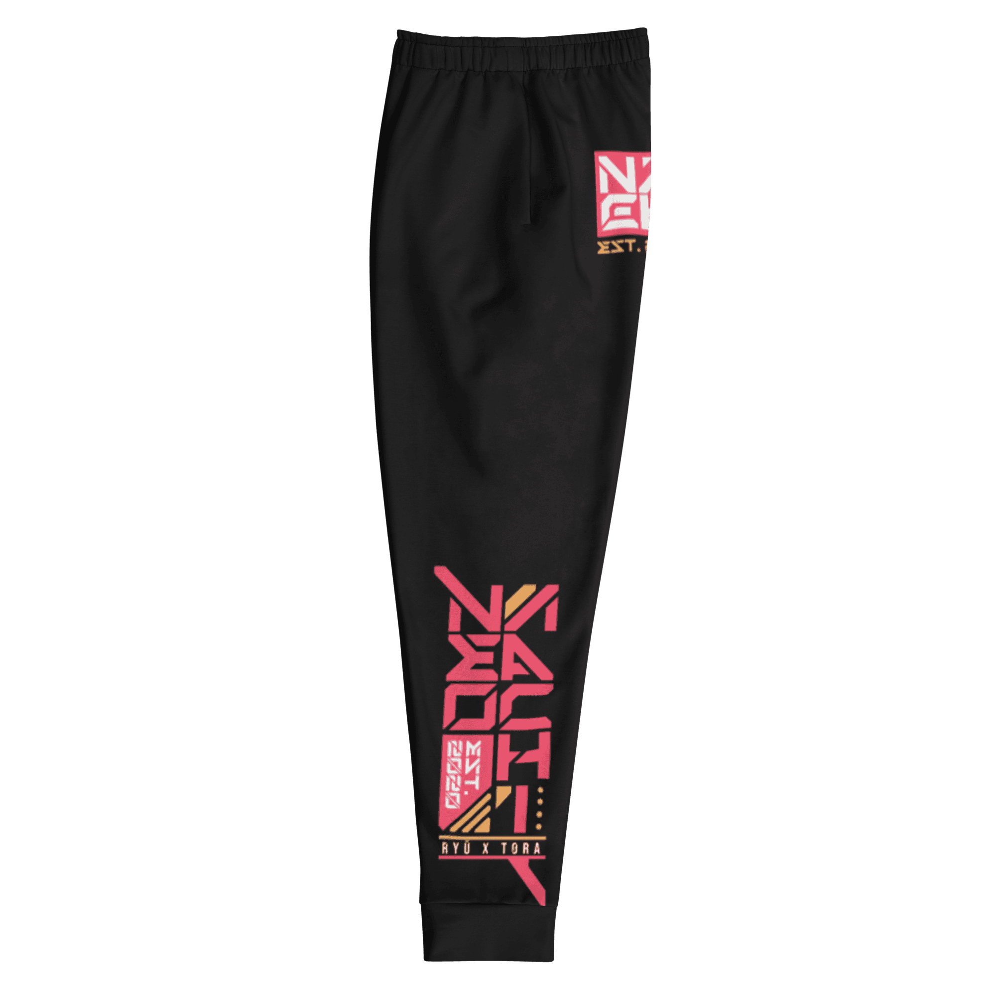 SENTŌ: JOGGERS - Black- Side - cyberpunk Joggers - Neomachi
