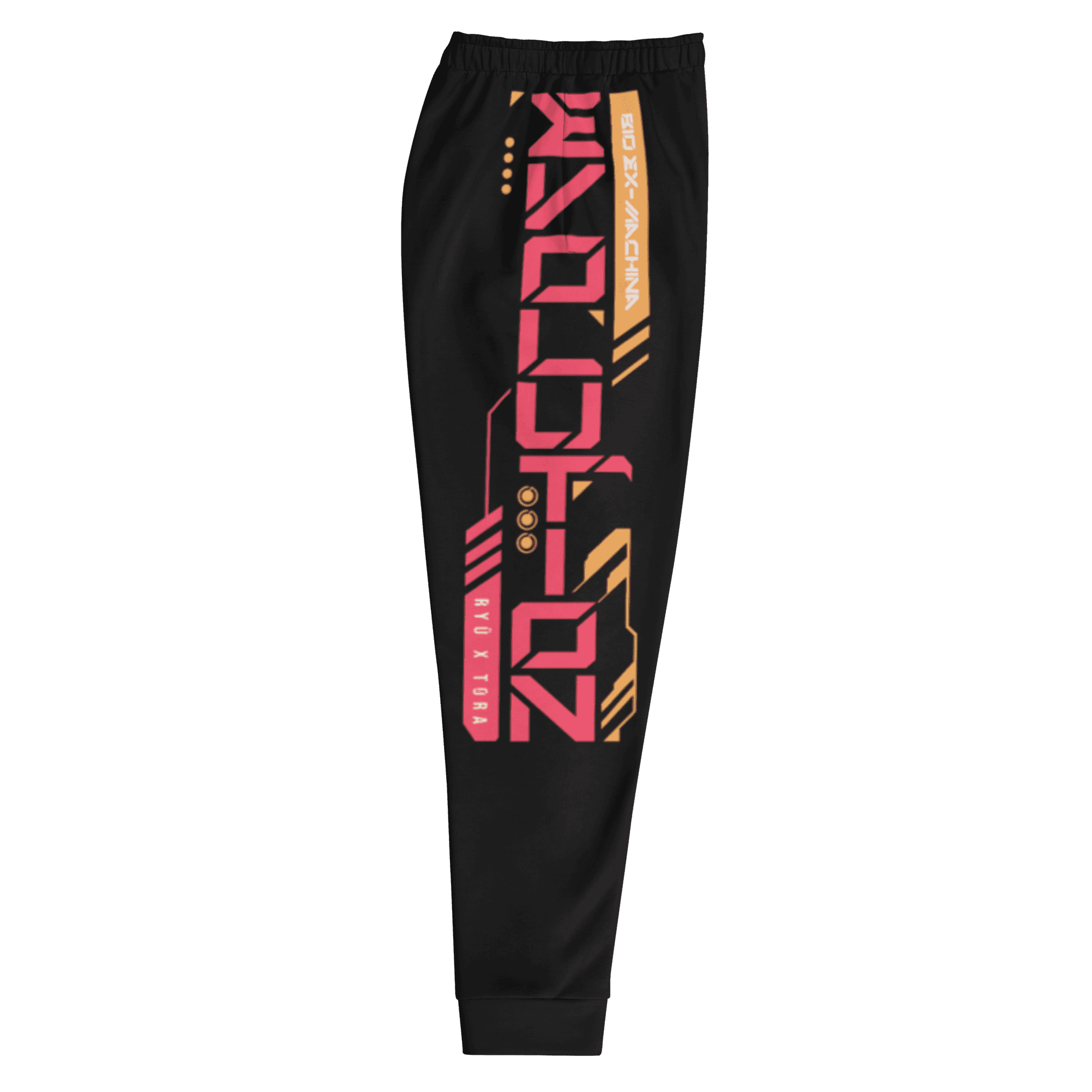 SENTŌ: JOGGERS - Black- Side - cyberpunk Joggers - Neomachi