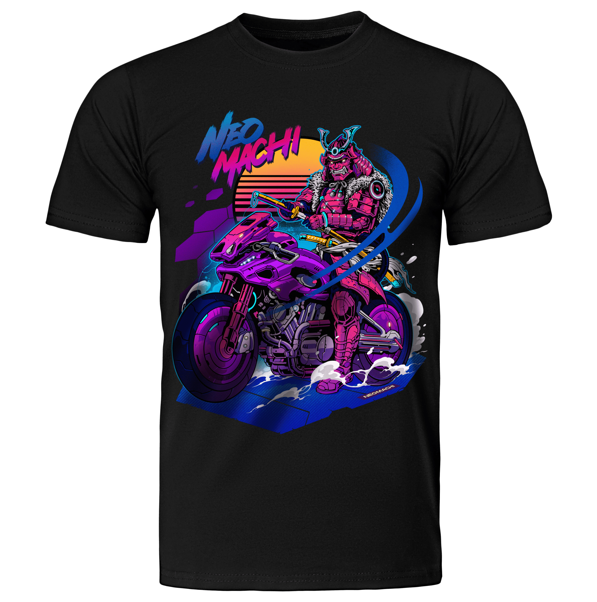 BAIKU: T - SHIRT - NEOMACHI - Cyberpunk - Techwear - Gaming