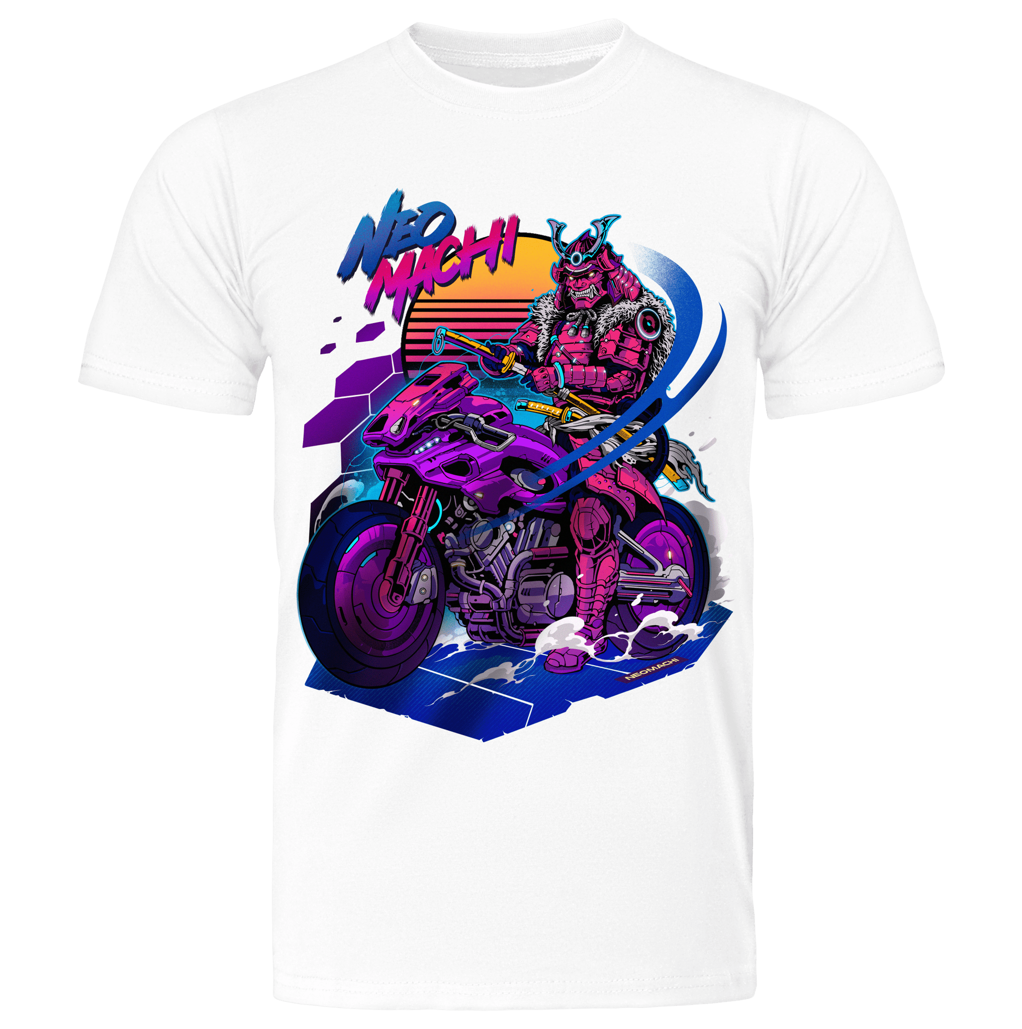 BAIKU: T - SHIRT - NEOMACHI - Cyberpunk - Techwear - Gaming
