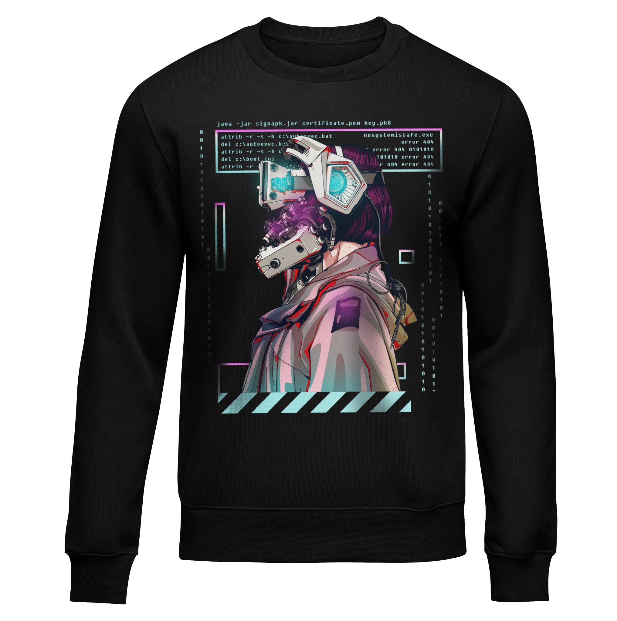 BAIONIKKU: SWEATER - NEOMACHI - Cyberpunk - Techwear - Gaming