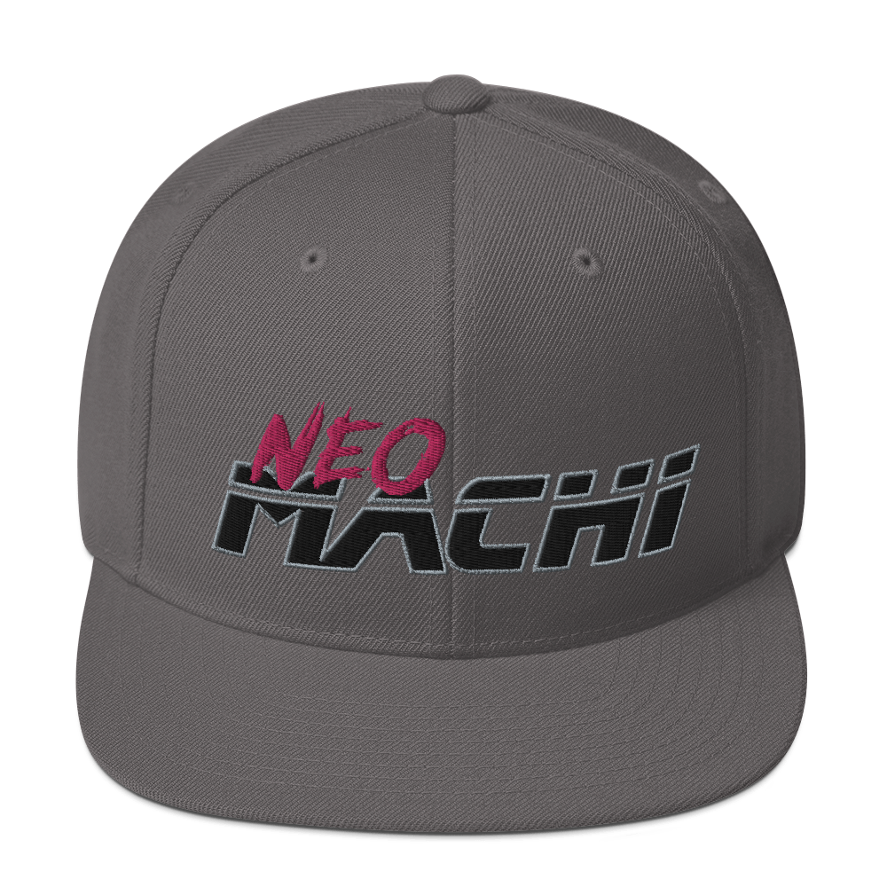 DAIKI SNAPBACK- dark grey - Front - cyberpunk SNAPBACK - Neomachi