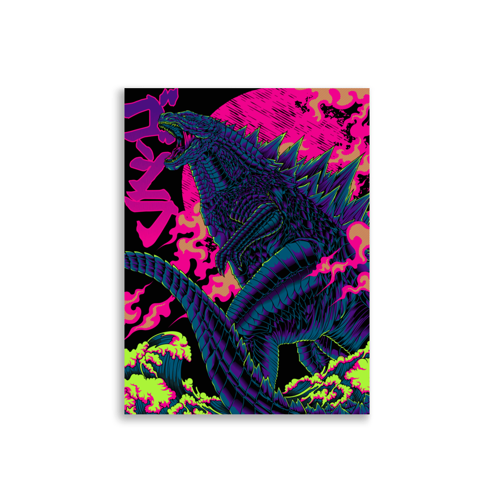 GOJIRA Poster - Cyberpunk - Wall Art - home accessories