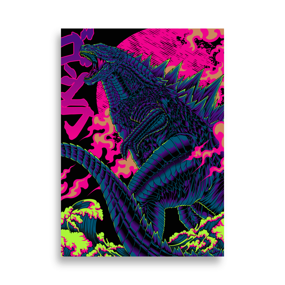GOJIRA Poster - Cyberpunk - Wall Art - home accessories