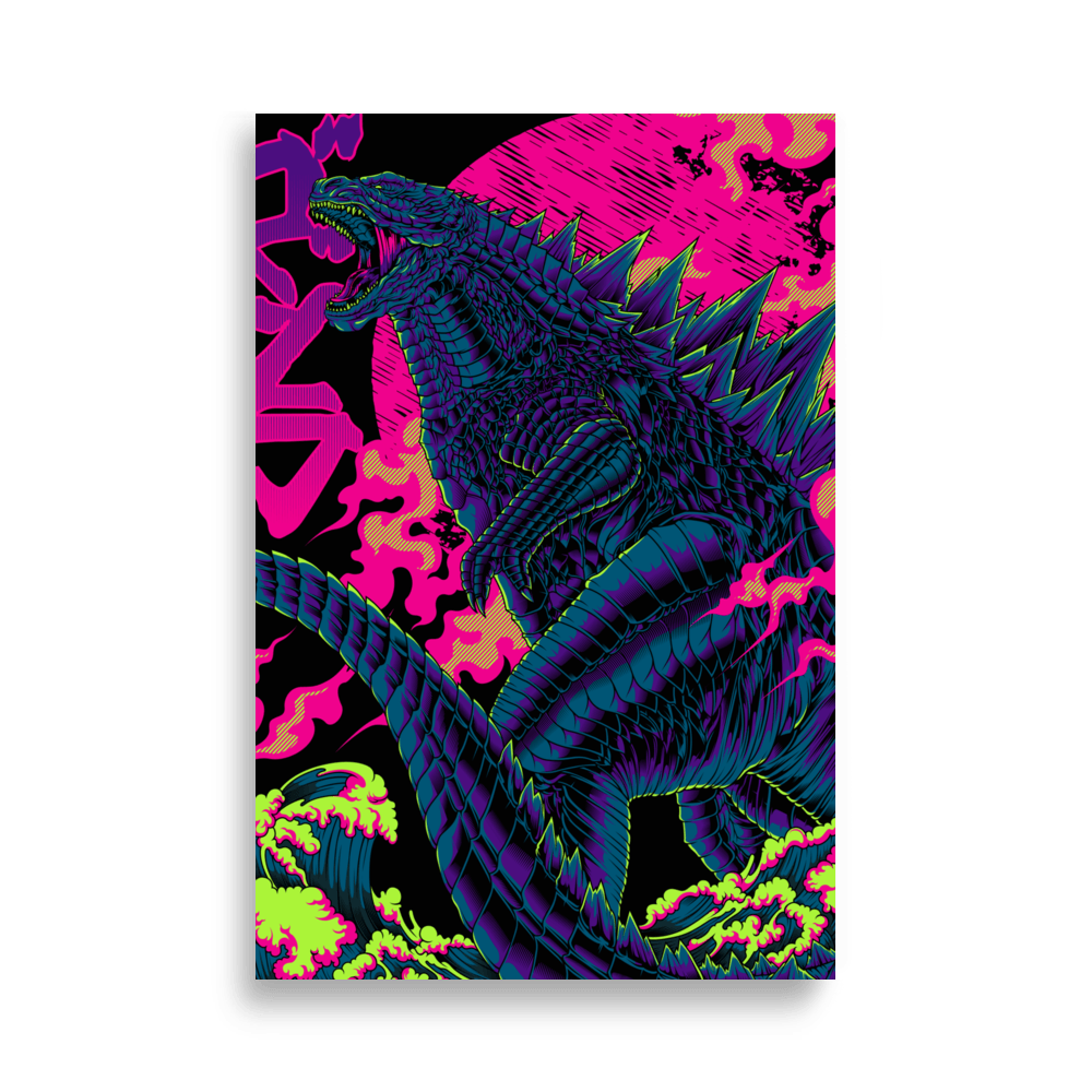 GOJIRA Poster - Cyberpunk - Wall Art - home accessories