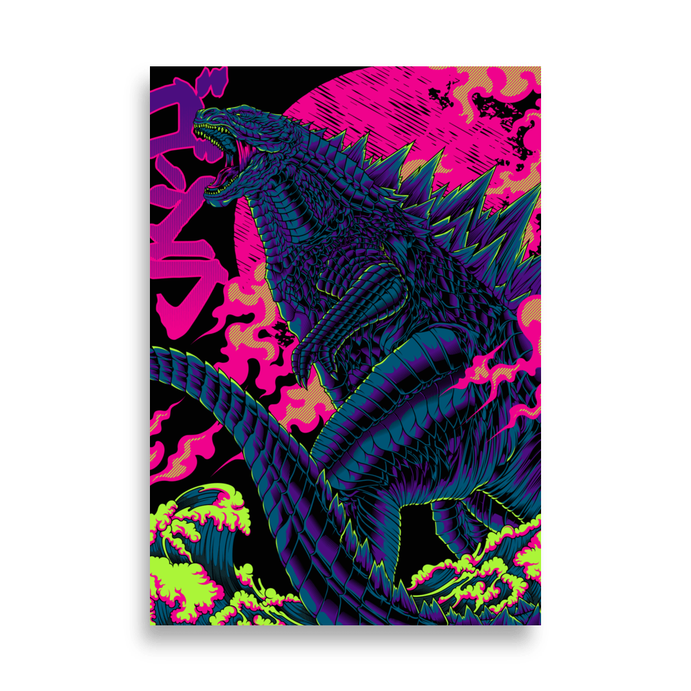 GOJIRA Poster - Cyberpunk - Wall Art - home accessories