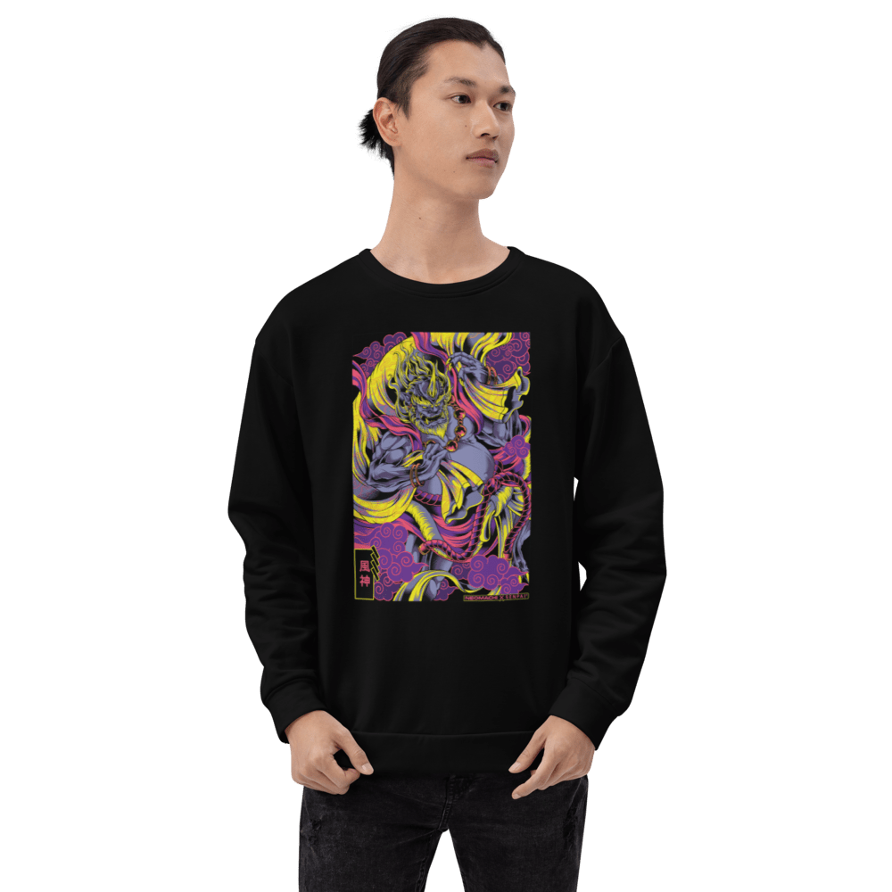 FUJIN: SWEATER - NEOMACHI - Cyberpunk - Techwear - Gaming
