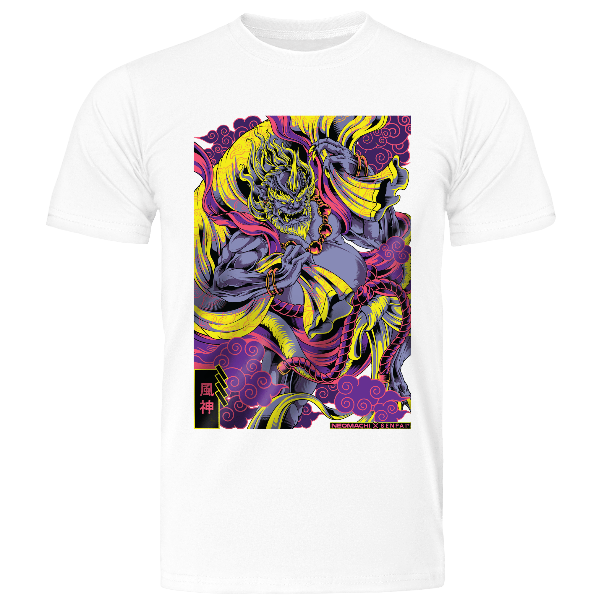 FUJIN: T - SHIRT - NEOMACHI - Cyberpunk - Techwear - Gaming