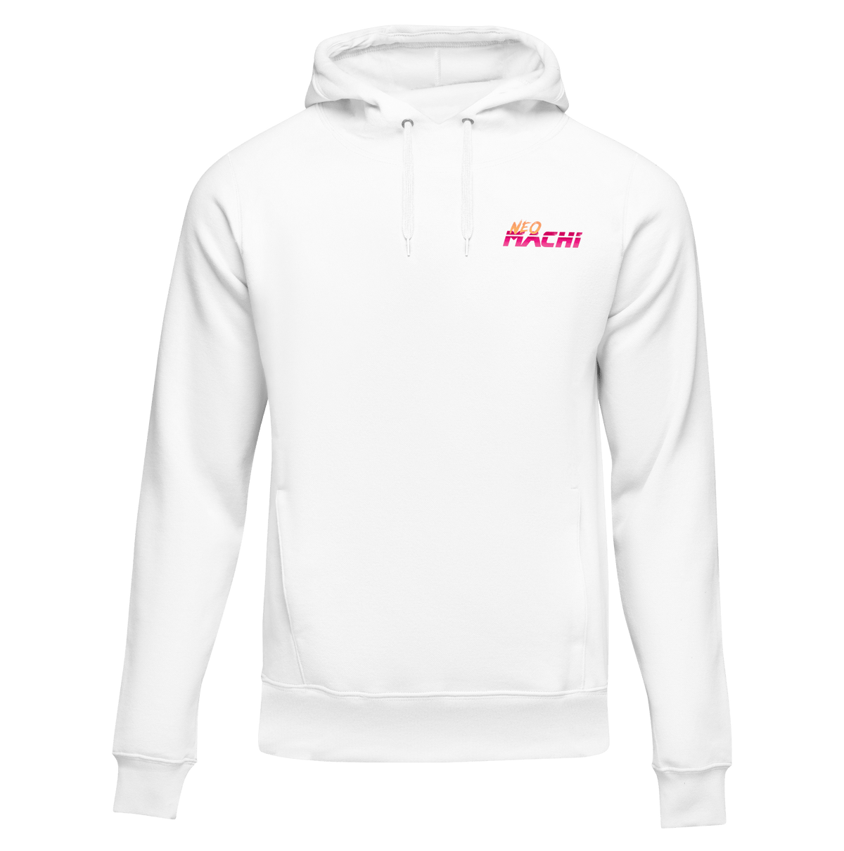 FUMI Retrowave sun cyberpunk hoodie, view 2