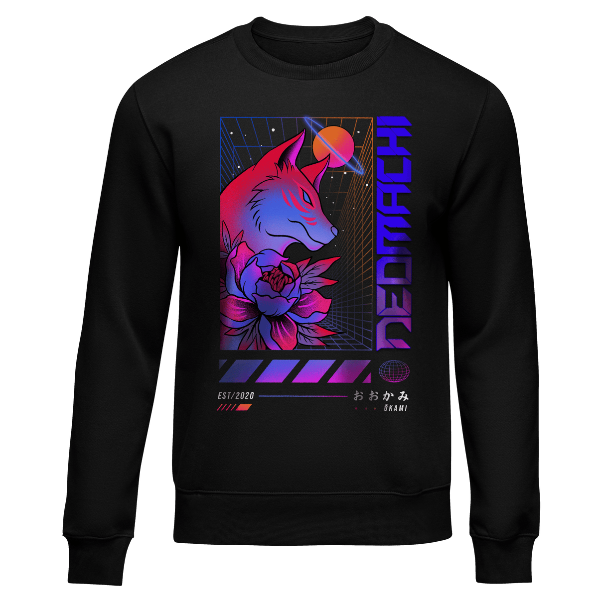 HACHIKO: SWEATER - NEOMACHI - Cyberpunk - Techwear - Gaming