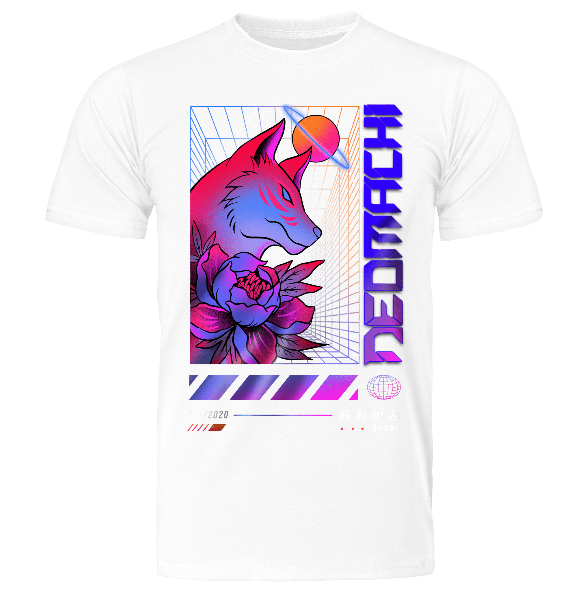 HACHIKO: T - SHIRT - NEOMACHI - Cyberpunk - Techwear - Gaming