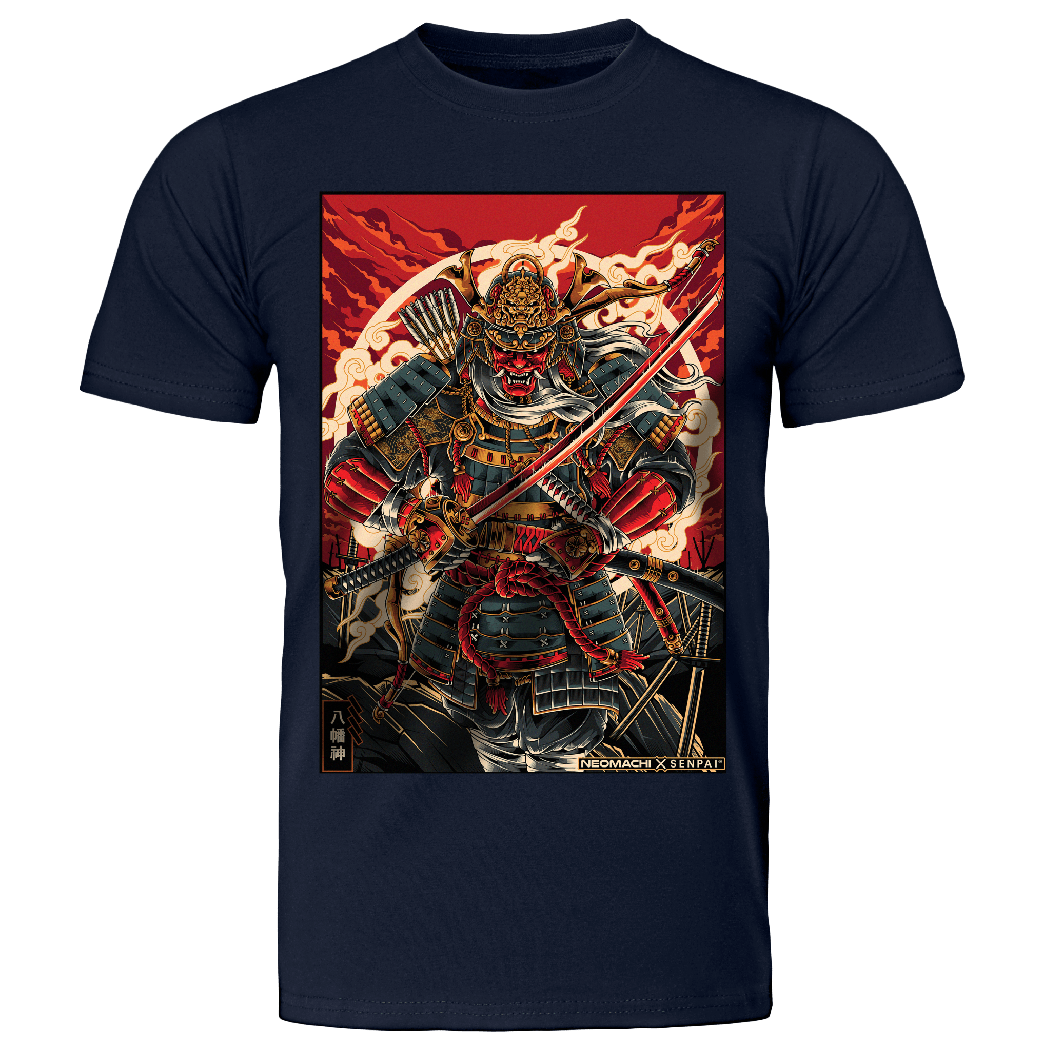 HACHIMAN: T - SHIRT - NEOMACHI - Cyberpunk - Techwear - Gaming